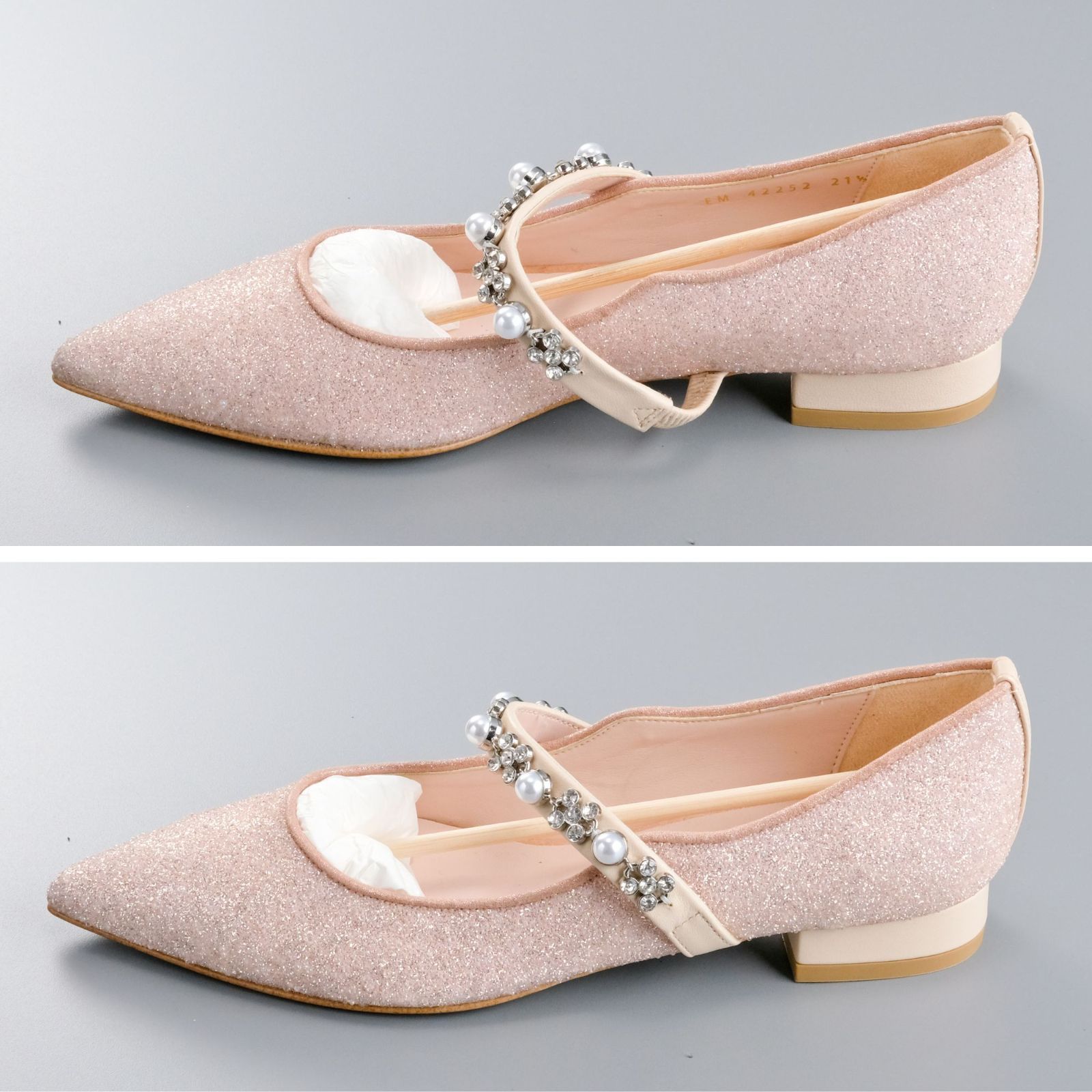 完売品・未使用】DIANA ダイアナ ポインテッドトゥ フラットシューズ