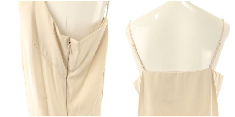  フレイアイディー FRAY I.D 25 SS リーフレースパイピングドレス ワンピース 1 ピンクベージュ ES OS SH 長袖 七分袖 その他