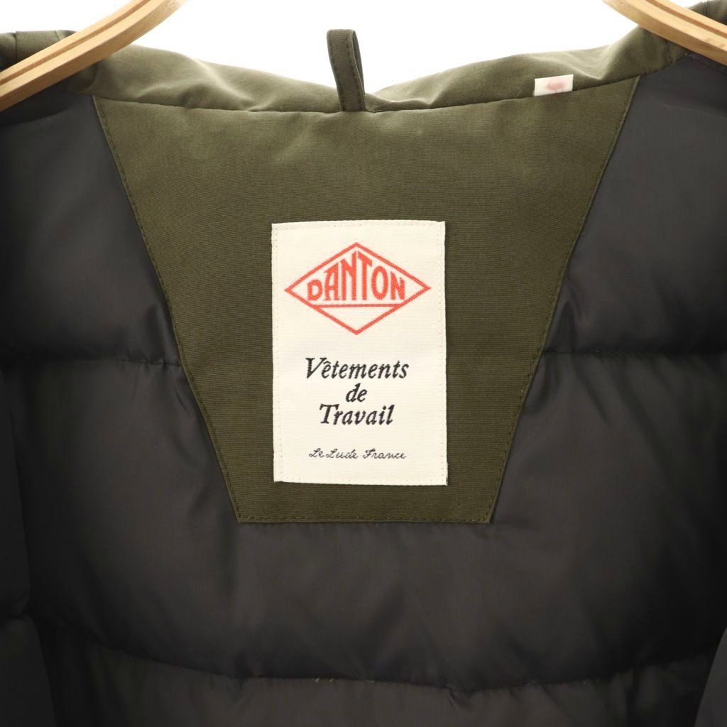 DANTON ダントン　ウールコート　カーキ　40 ダントン DANTON JD-8535 ダウンジャケット ダウンコート 40 カーキ