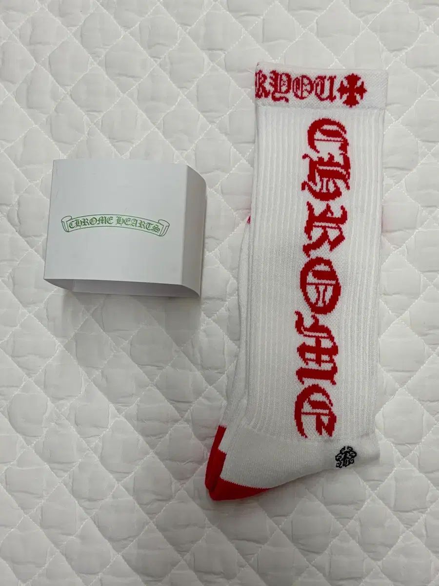 CHROME HAEATS クロムハーツ レタリング 靴下 レッド