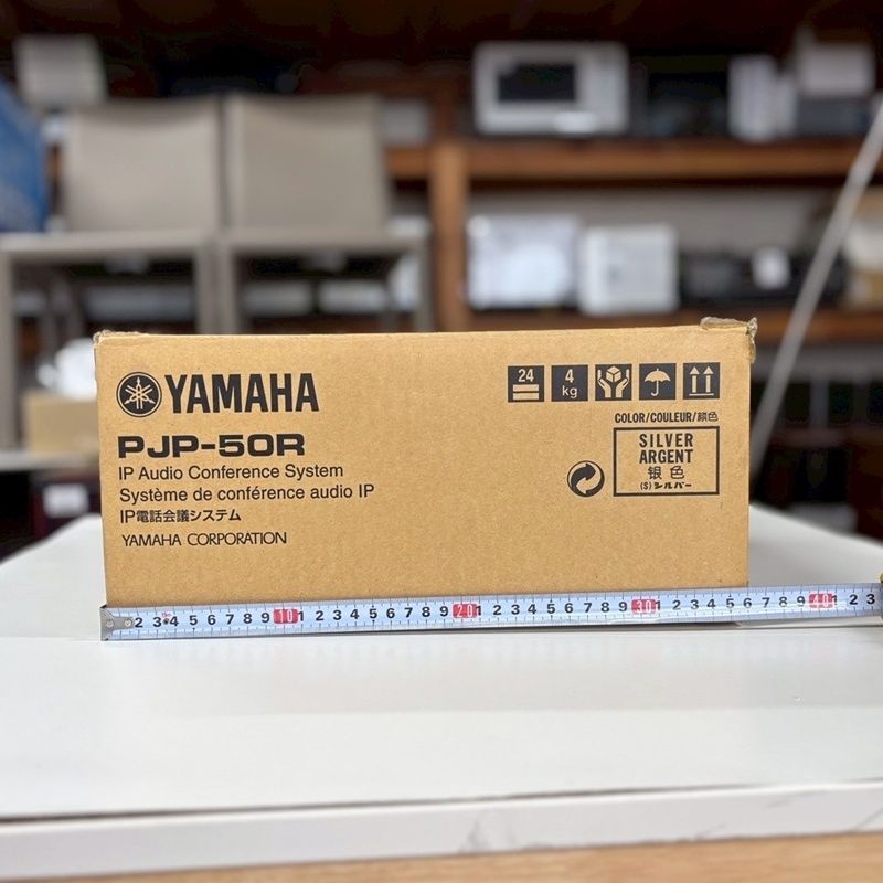 箱付き ヤマハ PJP-50R IP会議電話 音声会議システム YAMAHA マイク