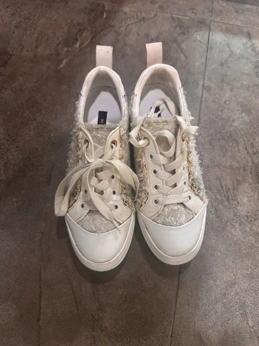 The HANDSOME マイン ツイード スニーカー 36