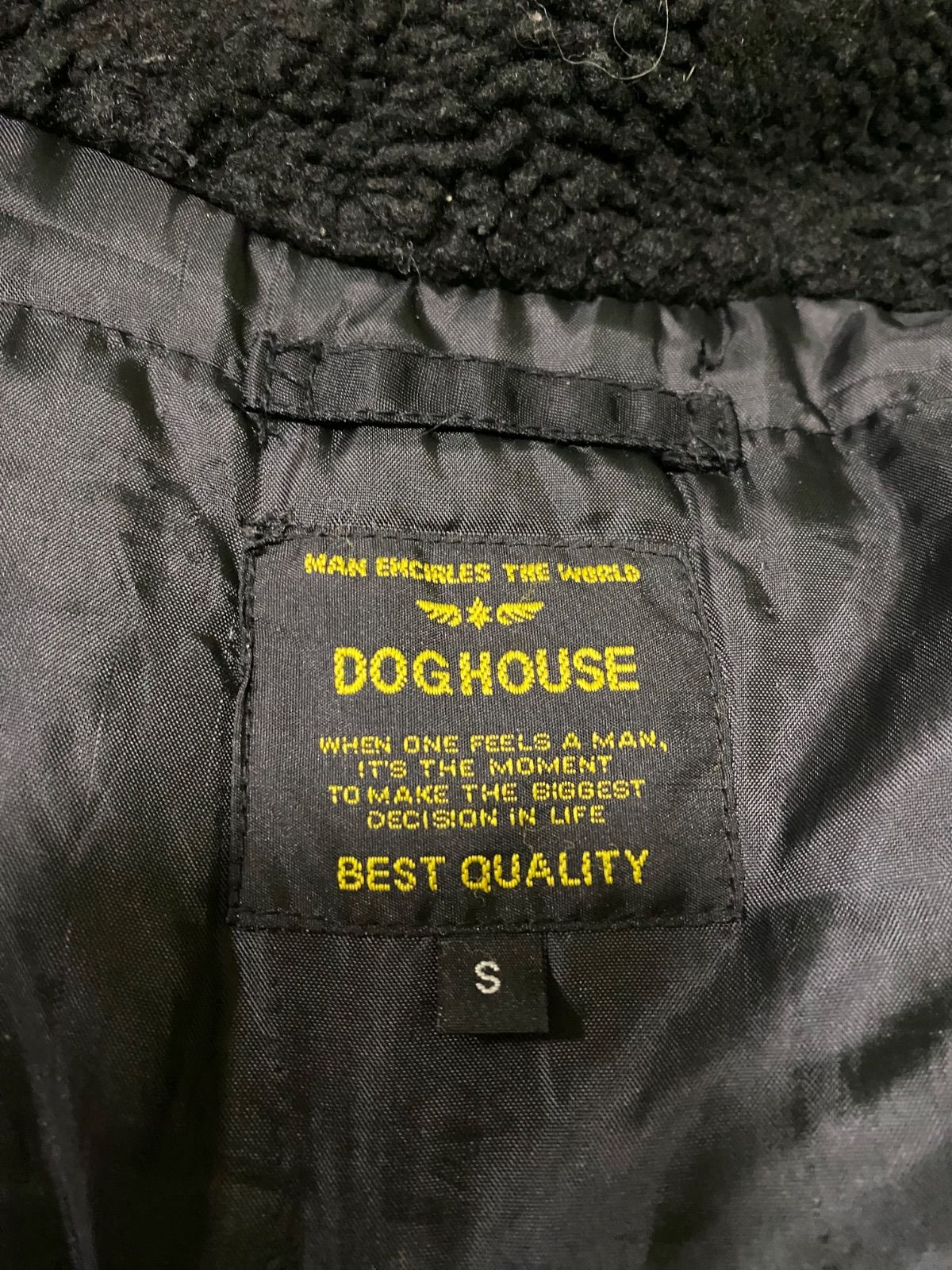DOG HOUSE ドッグハウス N2B flight jacket archive y2k 短丈 ファー