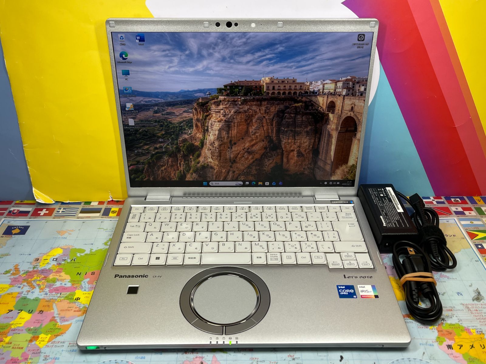 16GB・512GB 美品 レッツノート CF-FV1 14.0型 QHD 綺麗