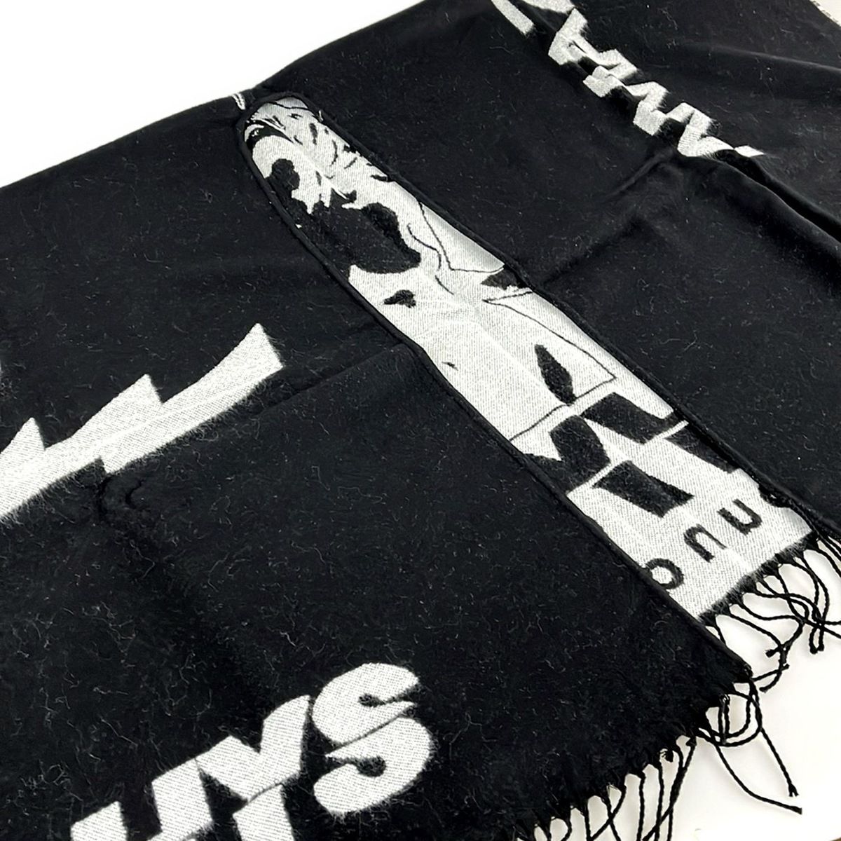 HYSTERIC GLAMOUR(ヒステリックグラマー) ストール(ショール) - 黒