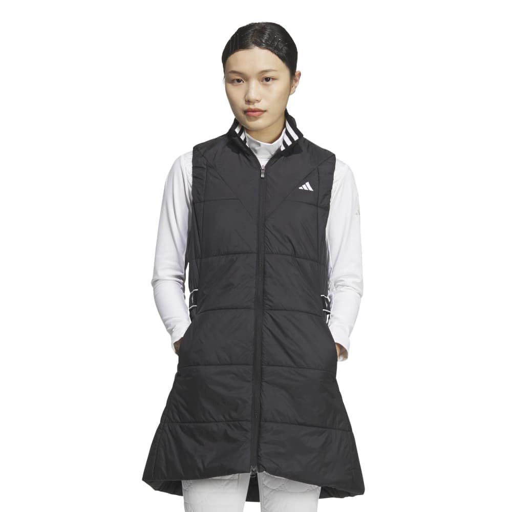 アディダスゴルフ WIND.RDY 撥水 中ワタ ロングベスト