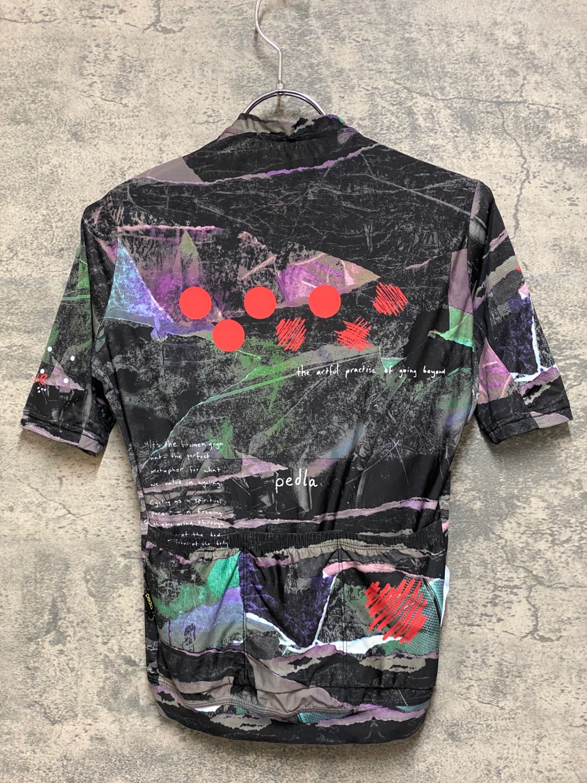 JQ531 ペドラ pedla 半袖サイクルジャージ 黒 XS - メルカリ