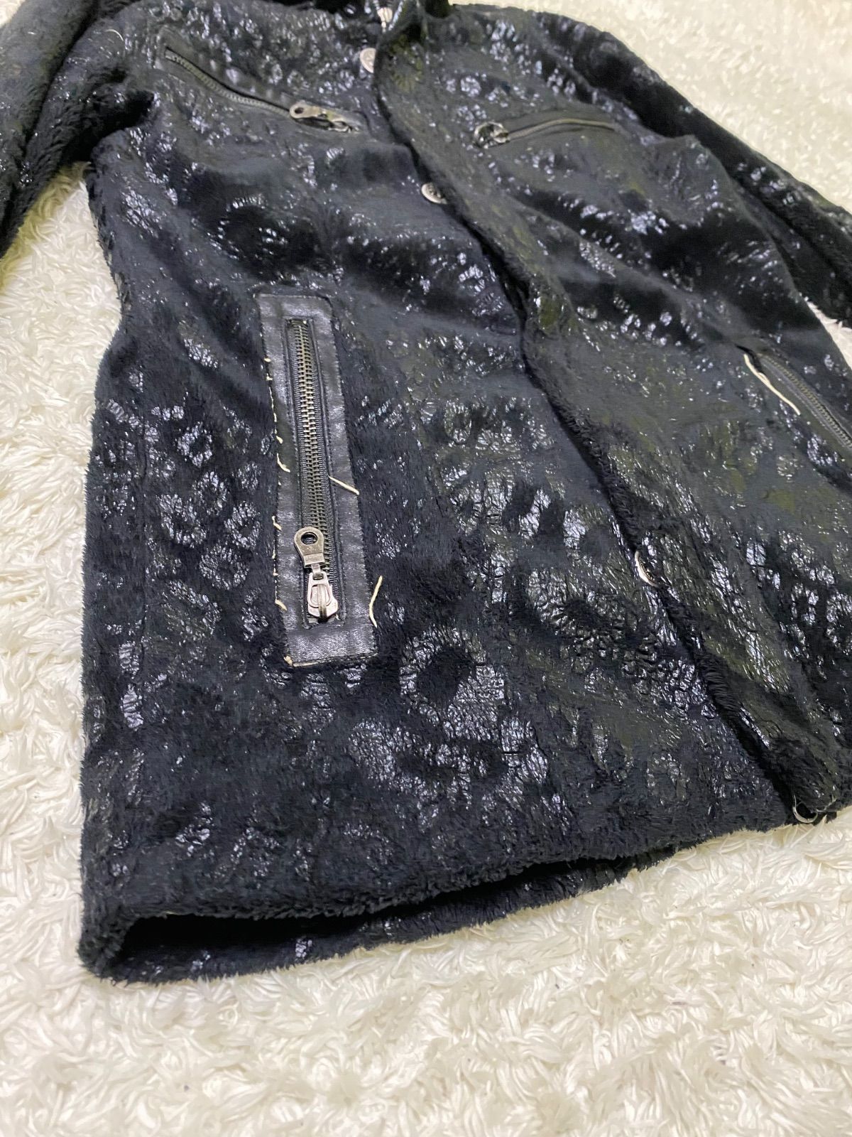 00s buffalo bobs バッファローボブズ 蛇柄 パイソン 銀ボタン