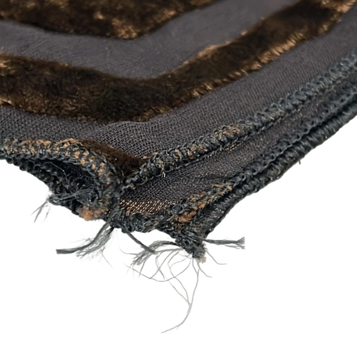  SONIARYKIEL ソニアリキエル ストール ショール - 黒×ブラウン ボーダー シースルー シルク ストール ショール 小物