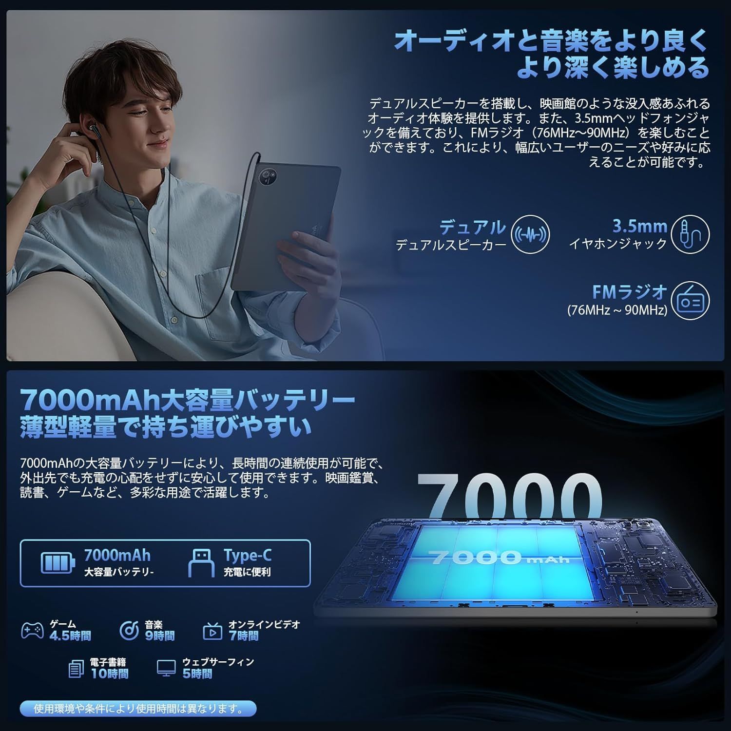 AvidPad S60 タブレットPC 10インチ Android15 アンドロイドタブレット