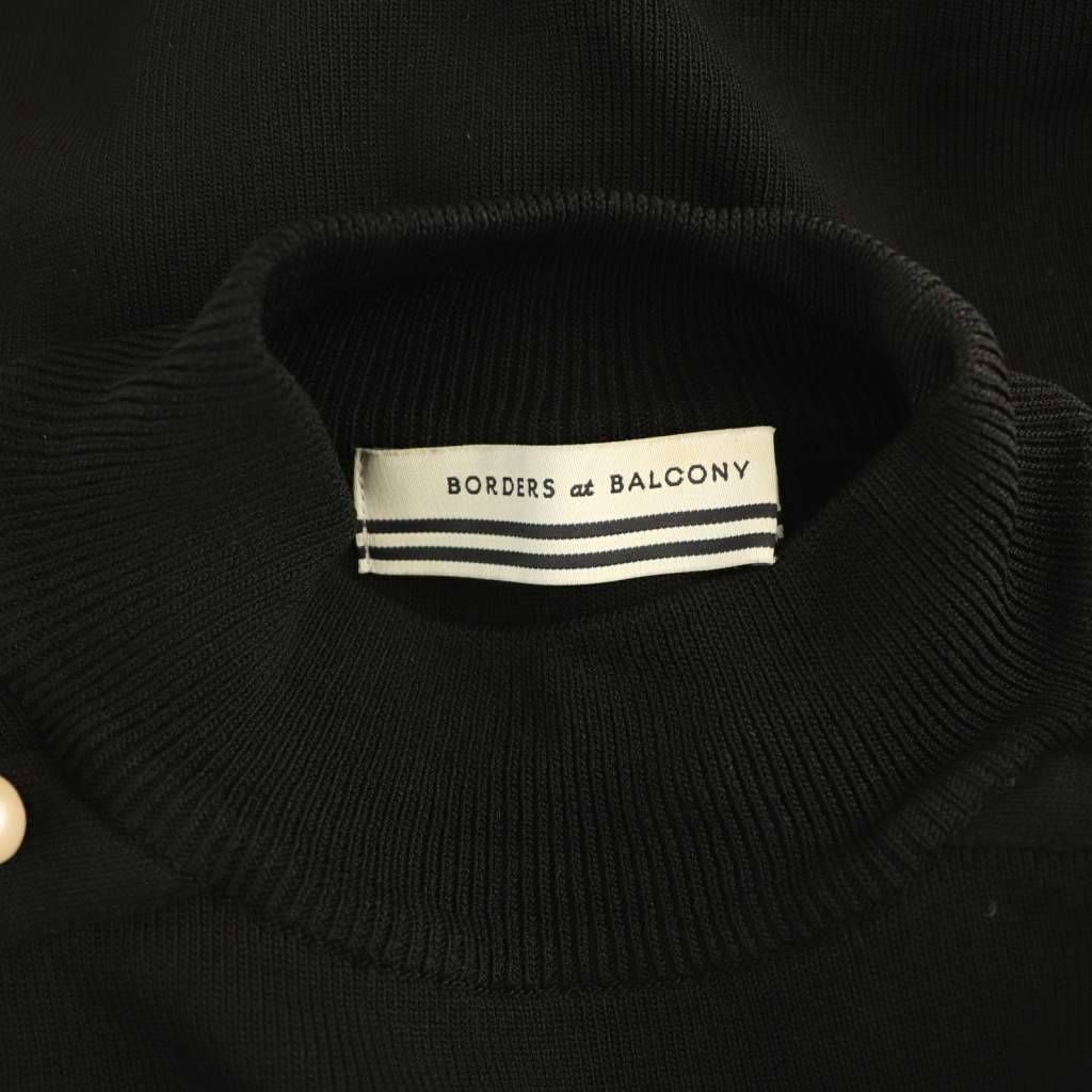 ボーダーズアットバルコニー BORDERS at BALCONY フェイクパール装飾