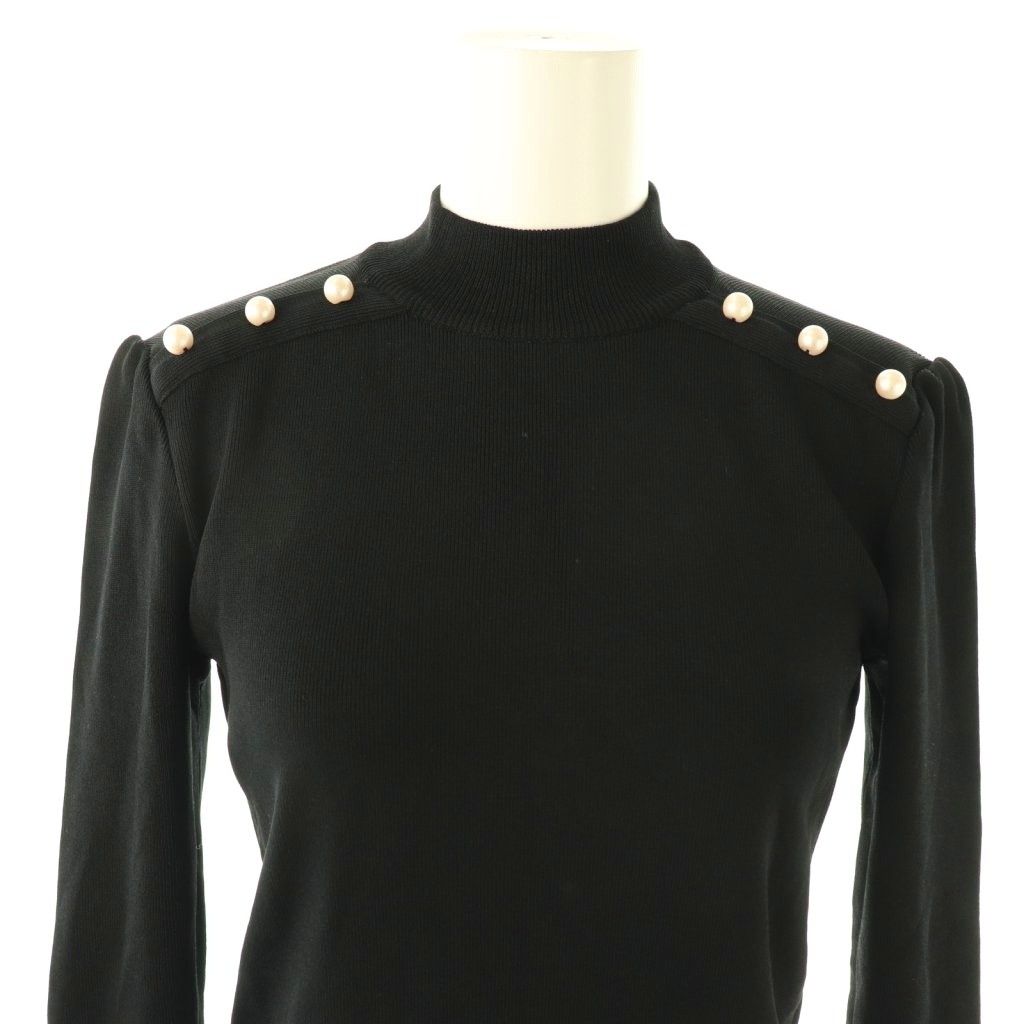 ボーダーズアットバルコニー BORDERS at BALCONY フェイクパール装飾