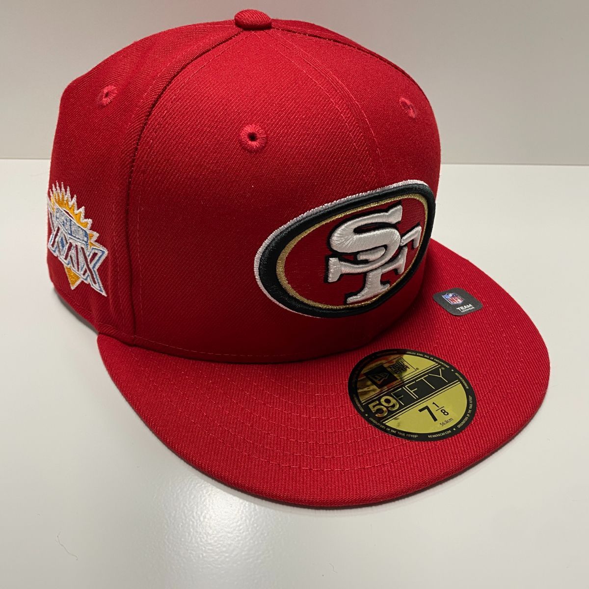 海外限定 59FIFTY ニューエラ NFL フォーティーナイナーズ SF 49ers スーパーボウルXXIX キャップ (28-5)