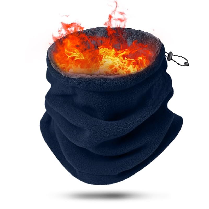 【新品】 [Freeluck] ネックウォーマー メンズ レディース ネックガード 防風防寒 秋冬 極めた暖かさ ふわふわ裏起毛 柔らかい 調節コードつき ネックウォーマー スポーツ/自転車/バイク/アウ