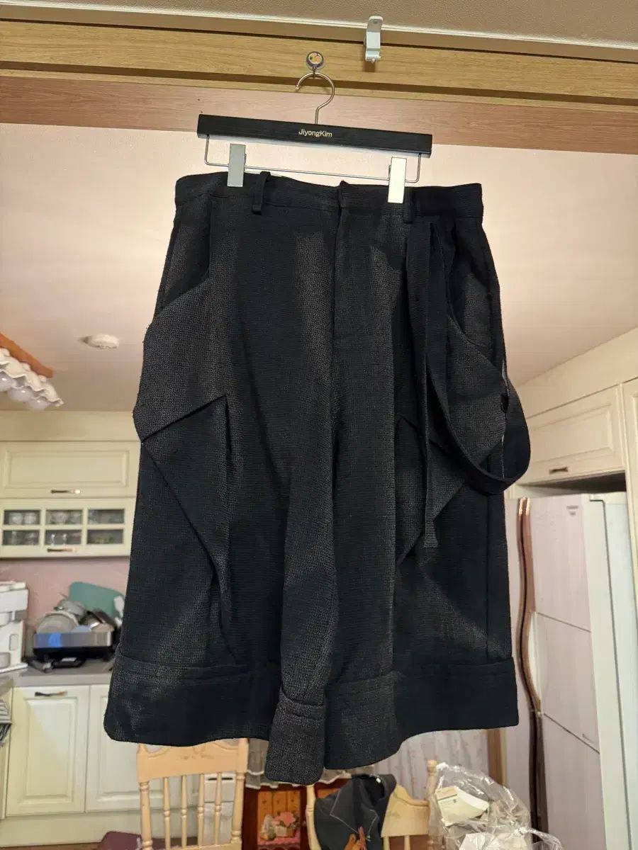 ジヨンキム テーラード ショーツ ブラック