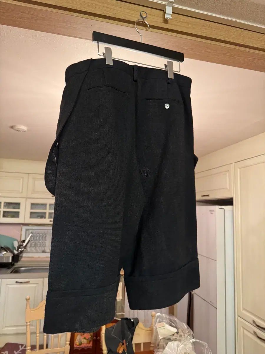 ジヨンキム テーラード ショーツ ブラック