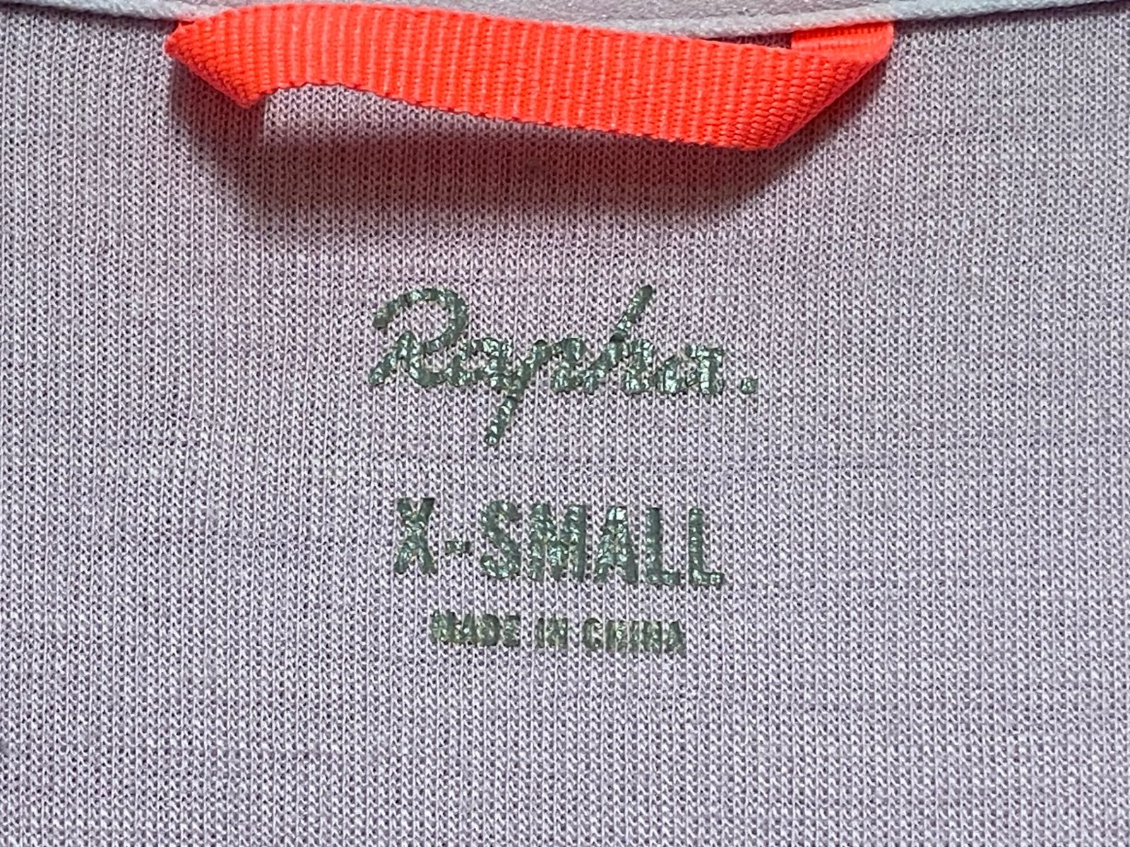 【お買い得，HOT】 JR824 ラファ Rapha LONG SLEEVE JERSEY 半袖 サイクルジャージ XSサイズ ピンク