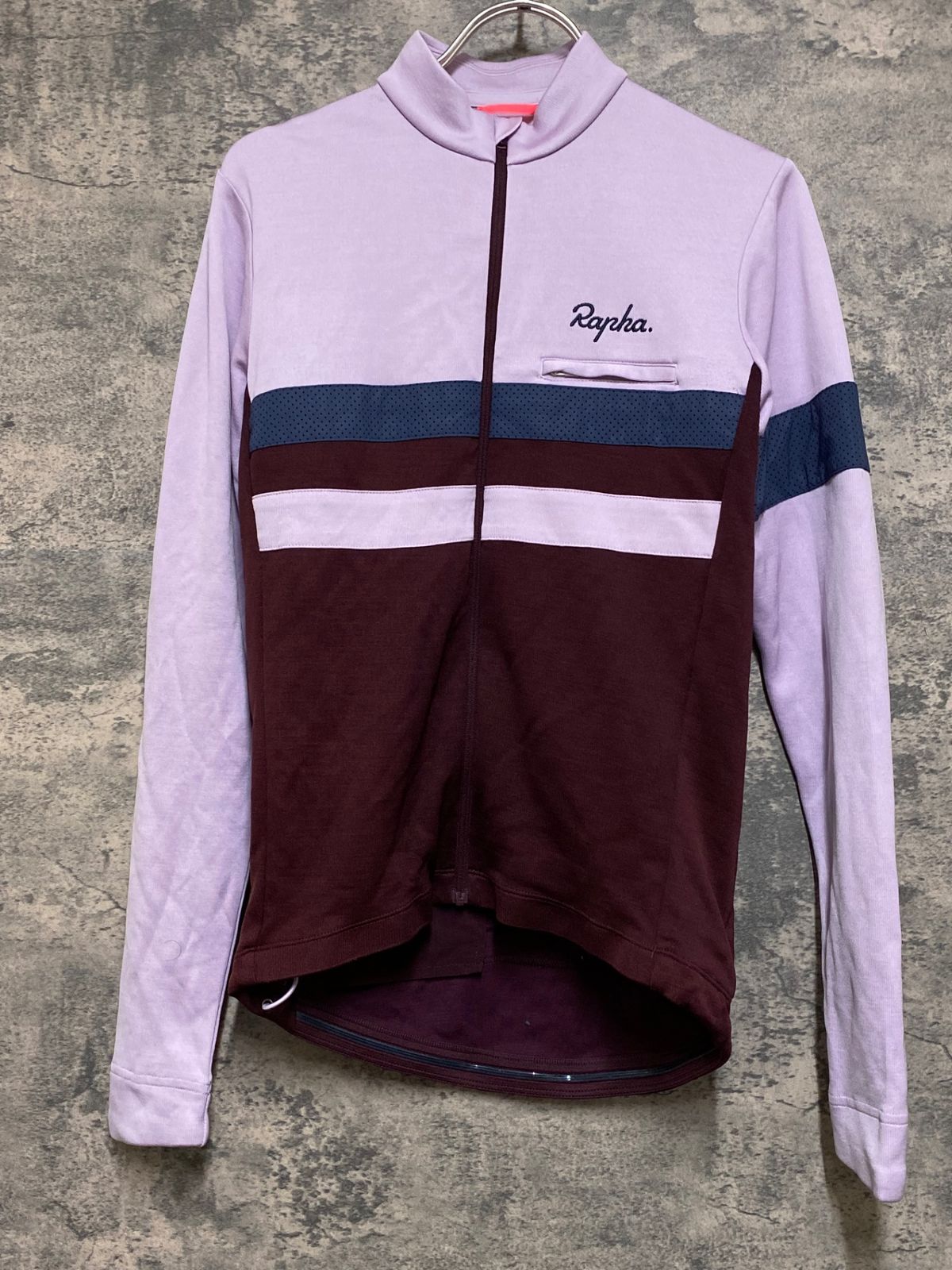 Rapha サイクルジャージ Lサイズ ピンク JR824 ラファ Rapha LONG SLEEVE JERSEY 半袖 サイクルジャージ XS