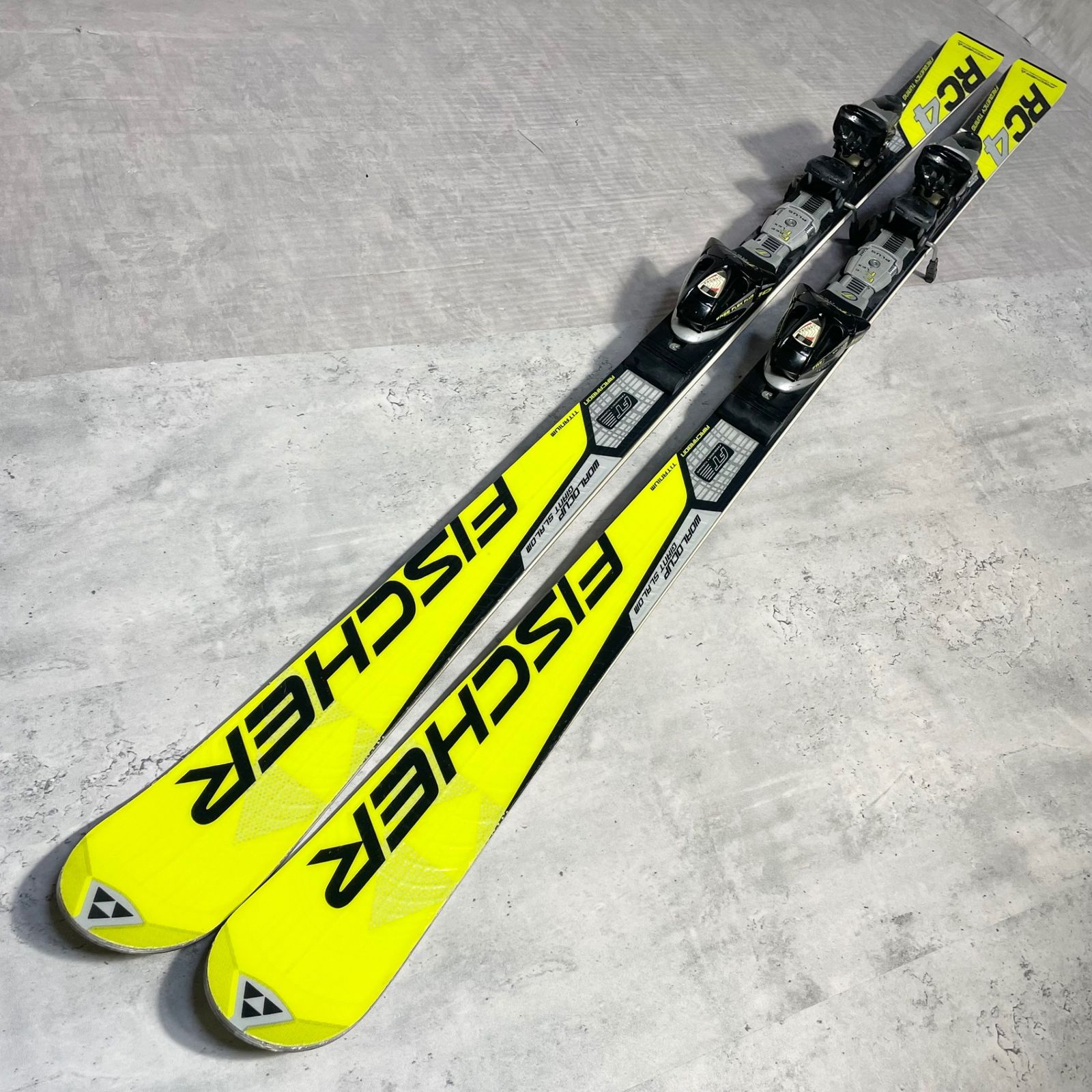 フィッシャー FISCHER RC4 WC GS スキー板 173cm イエロー FISCHER RC4 WC GS スキー板 173cm イエロー フィッシャー ワールド