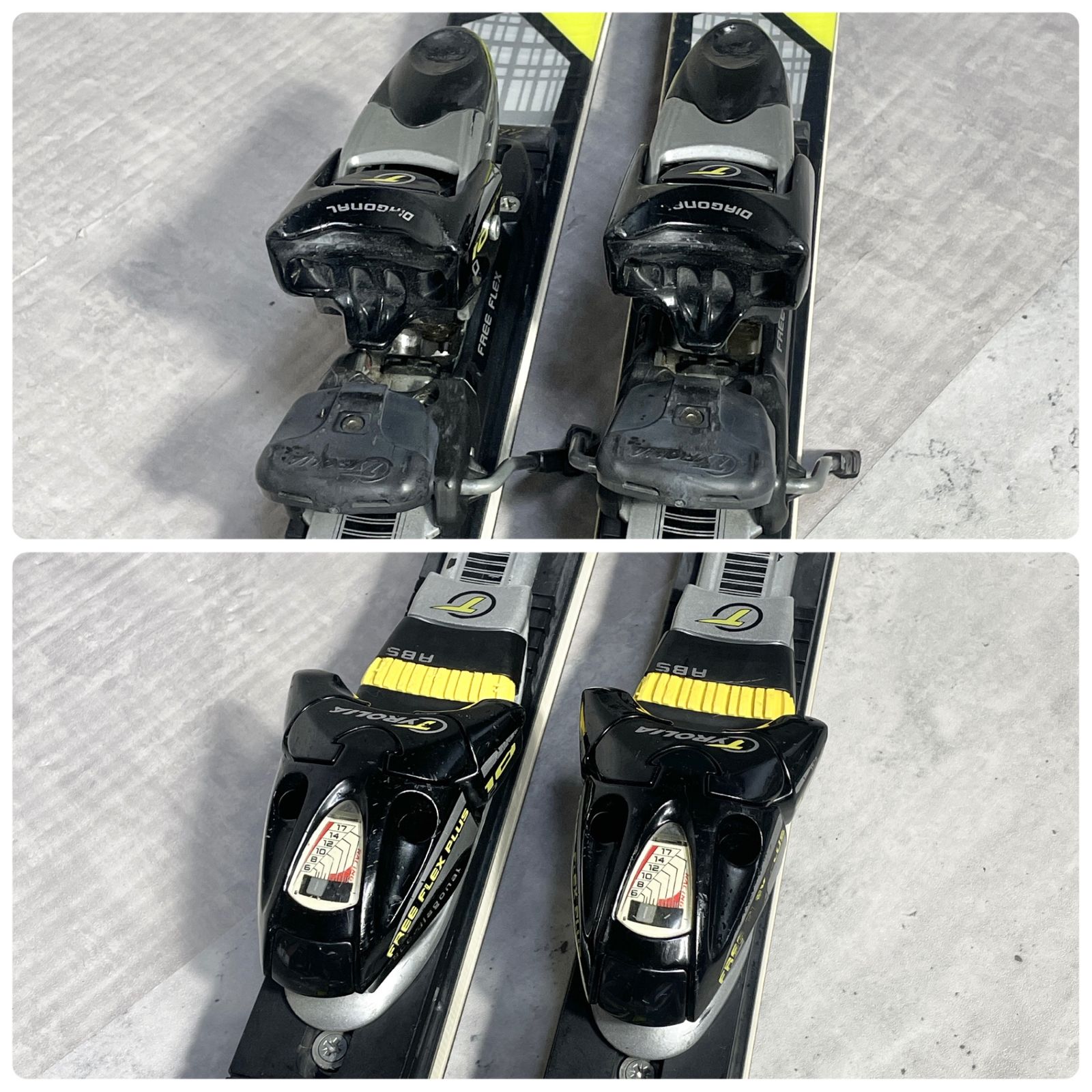 FISCHER RC4 WC GS スキー板 173cm イエロー フィッシャー ワールド