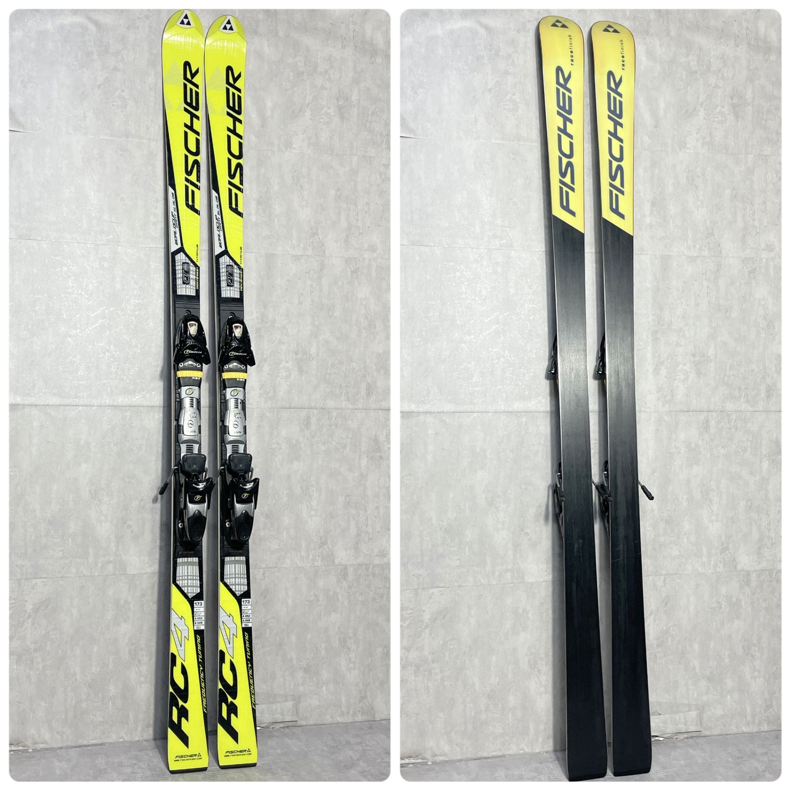 フィッシャー FISCHER RC4 WC GS スキー板 173cm イエロー FISCHER RC4 WC GS スキー板 173cm イエロー フィッシャー ワールド