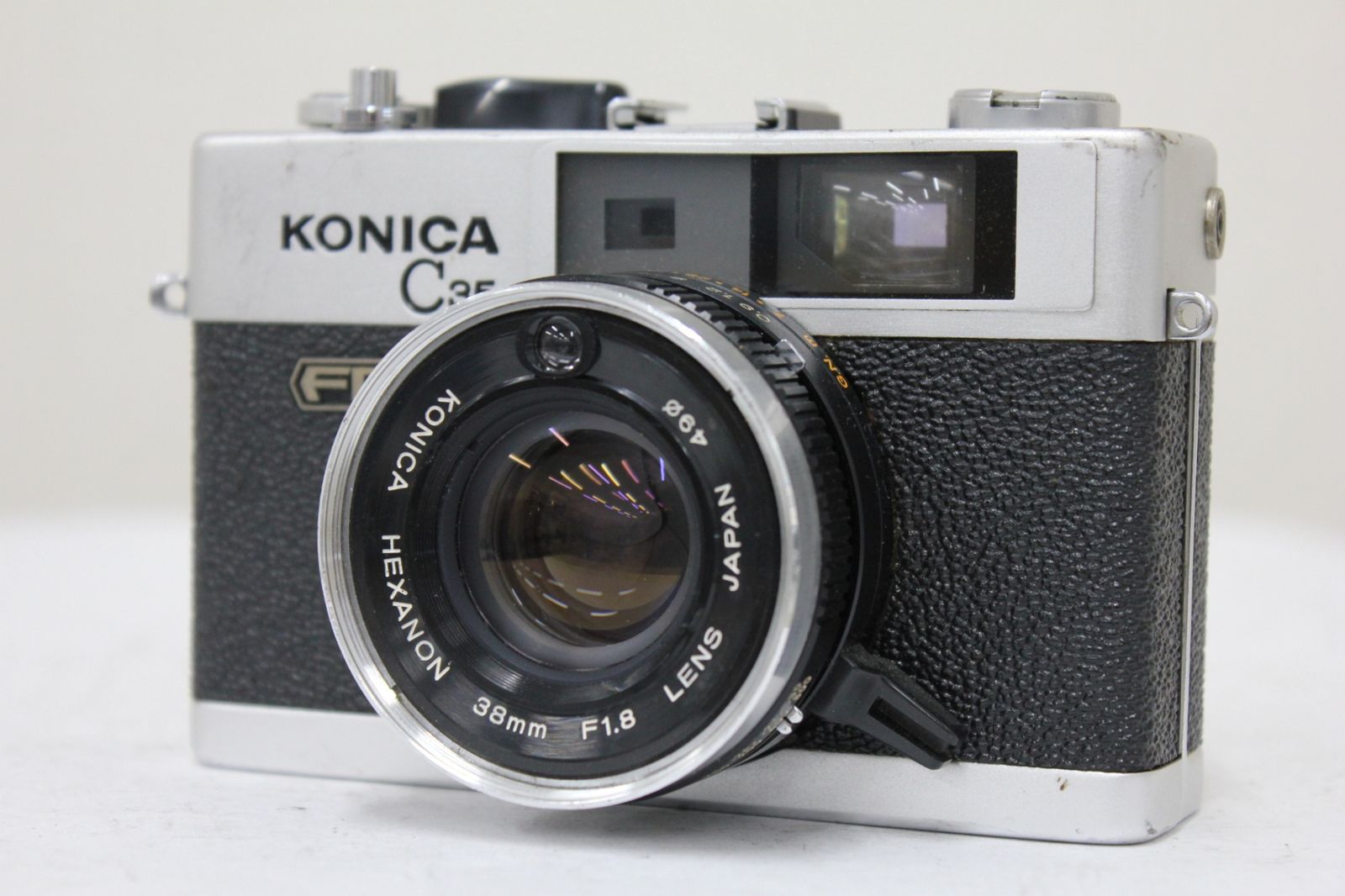 コニカ KONICA C 35 FD HEXANON 38 mm F 1 8 コンパクトカメラ e 4360