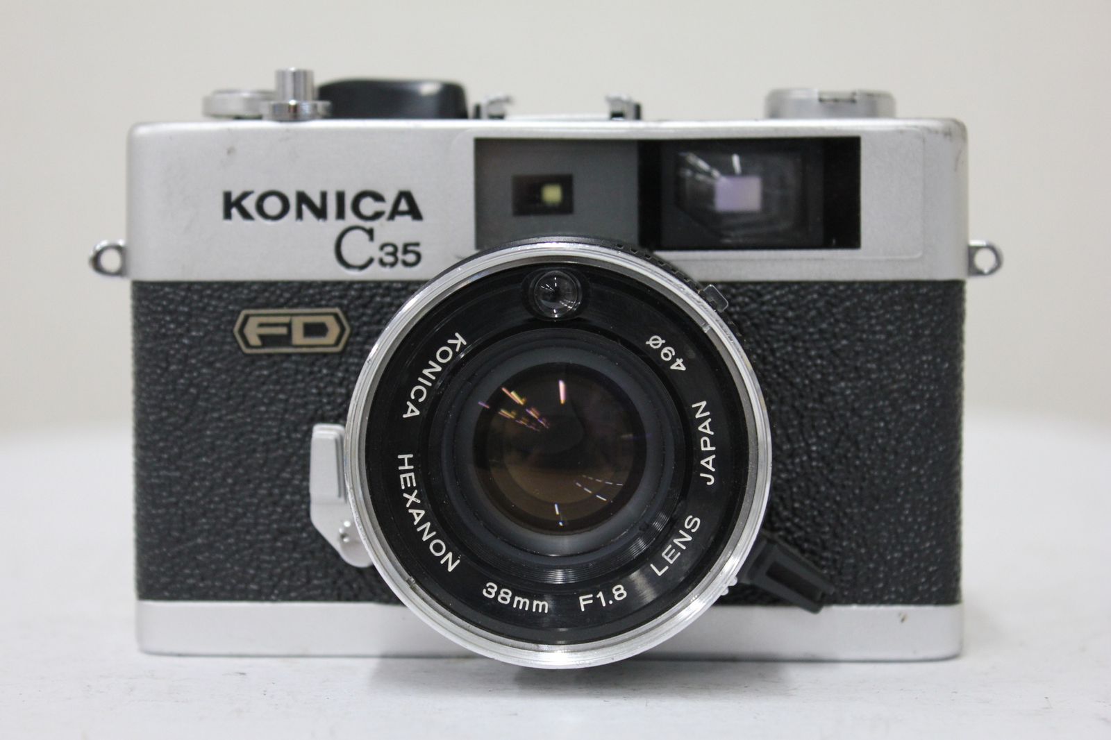 コニカ KONICA C 35 FD HEXANON 38 mm F 1 8 コンパクトカメラ e 4360