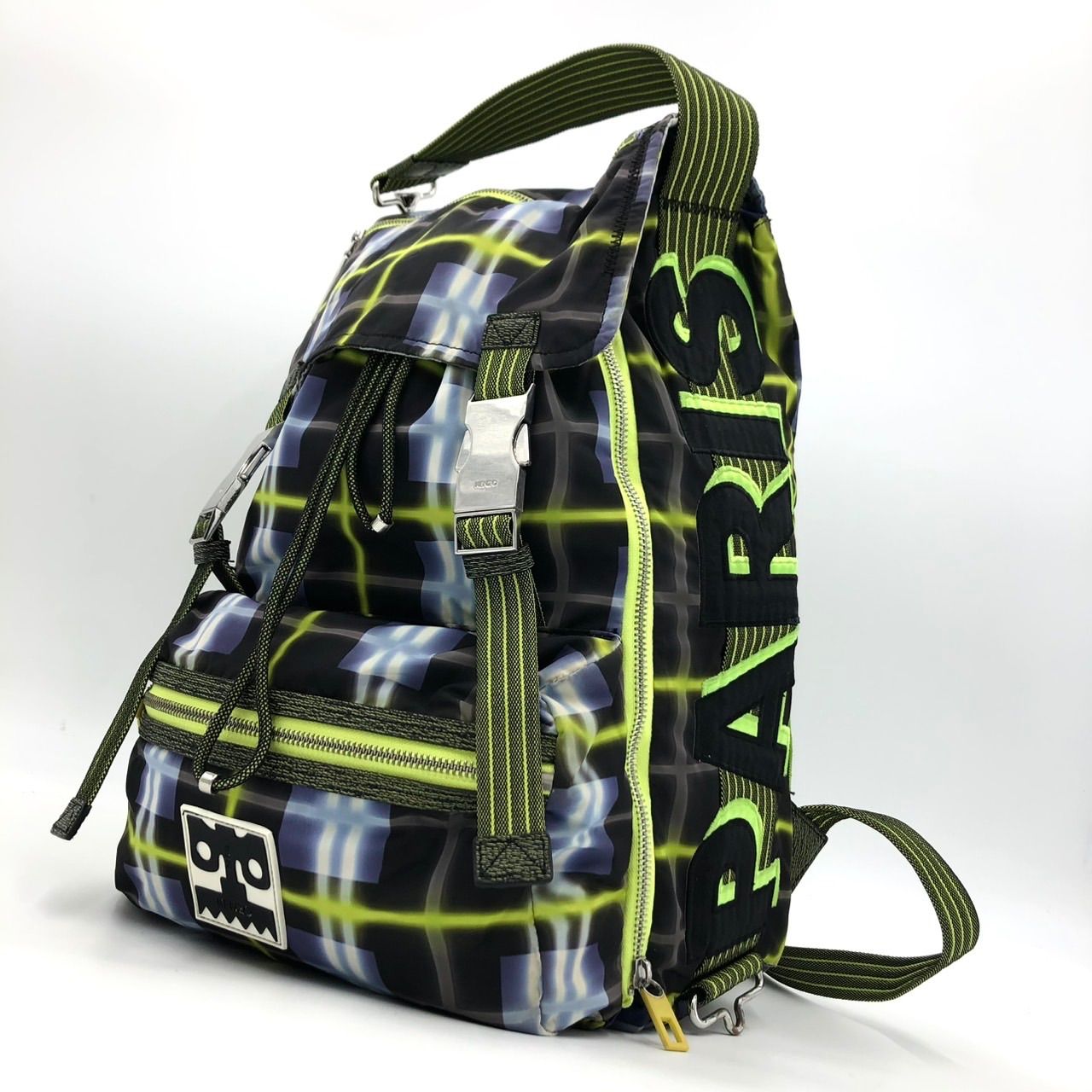 美品】KENZO ケンゾー リュックサック バックパック チェック柄