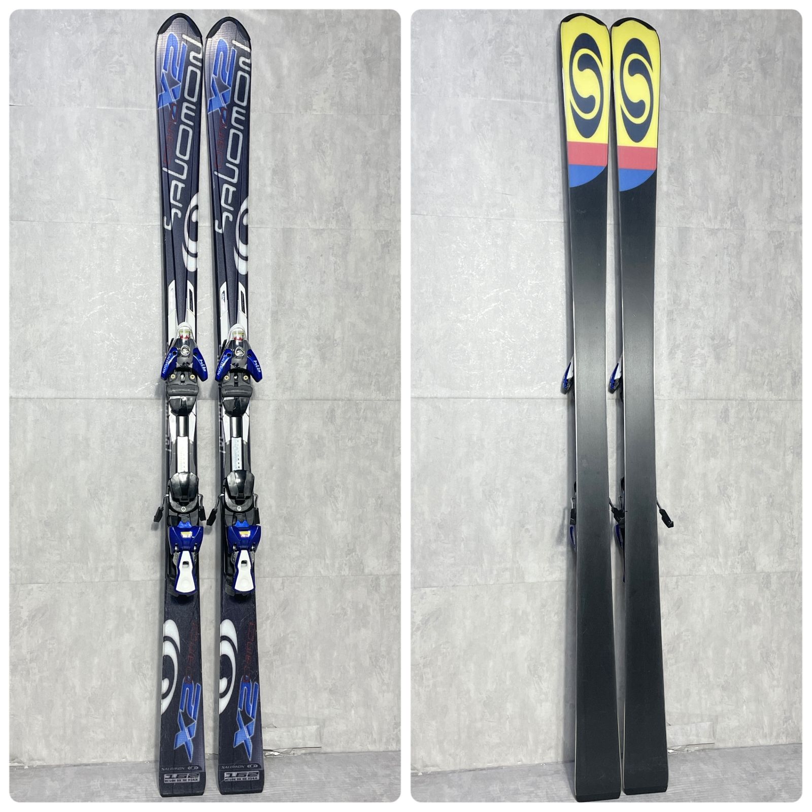 SALOMON DEMO X2 スキー板 162cm サロモン　デモ SALOMON DEMO X2 スキー板 162cm サロモン デモ エックスツー 大人気