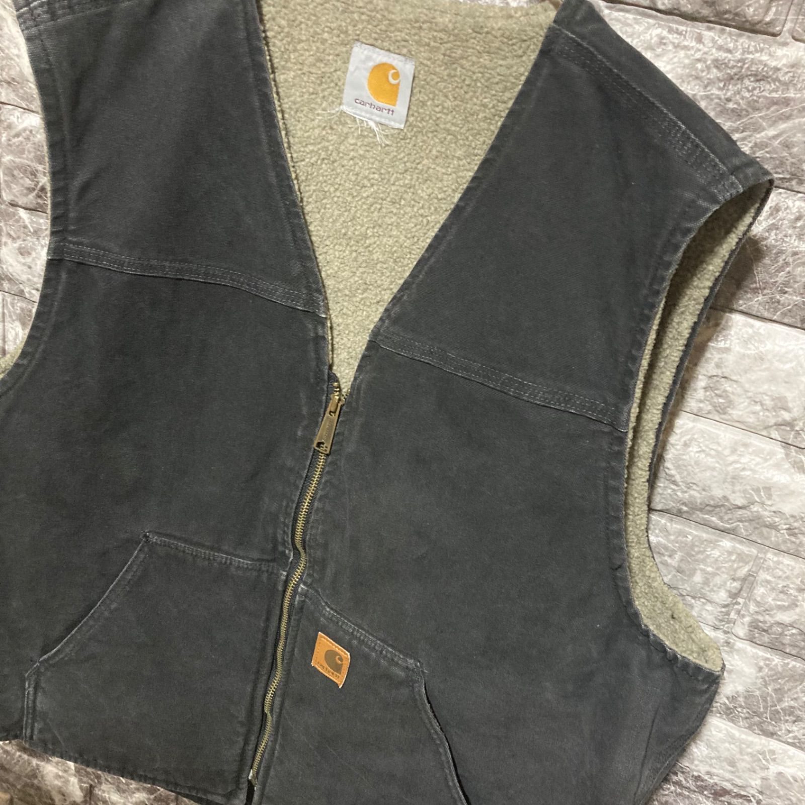 CARHARTT ボア ベスト L XL カーハート VEST ボアベスト ③ - メルカリ