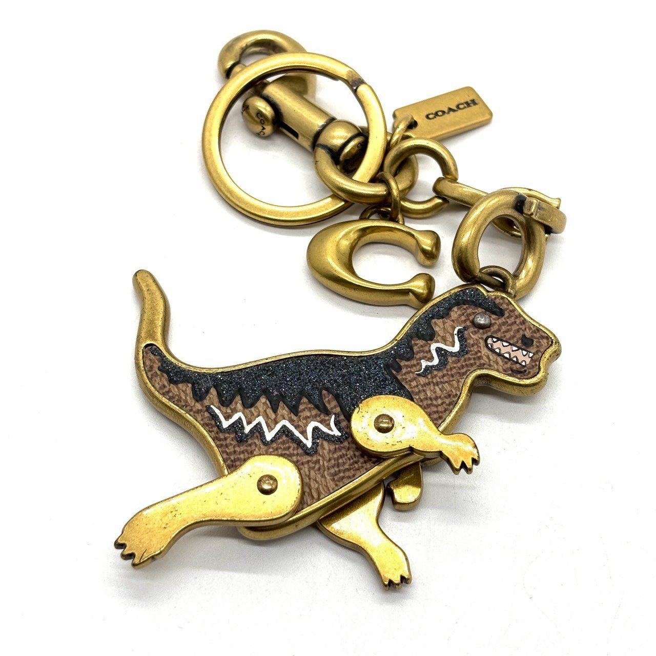 遊び心を大人に添えて】 COACH コーチ レキシー キーホルダー バッグ