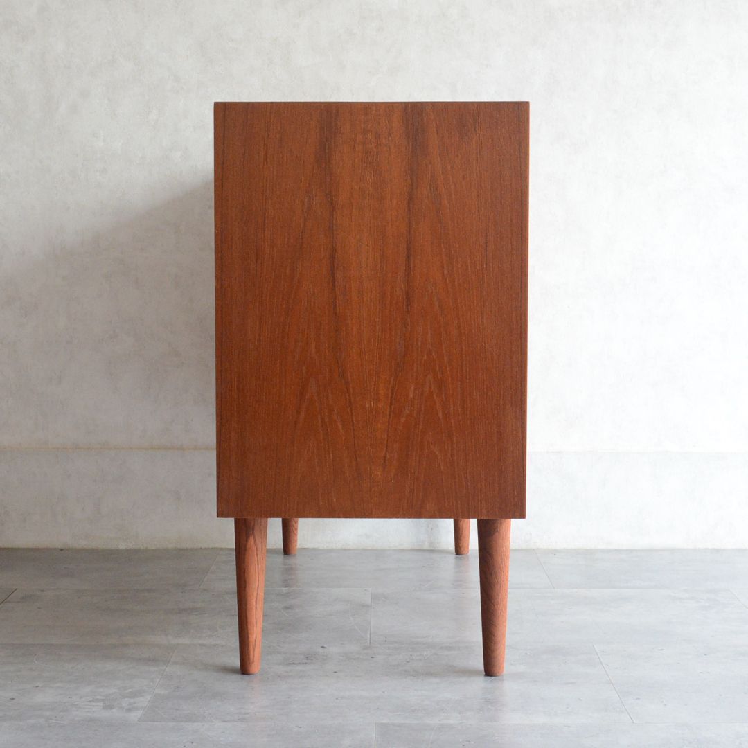 デンマーク 北欧ヴィンテージ チーク 4段チェスト 北欧家具 洋タンス