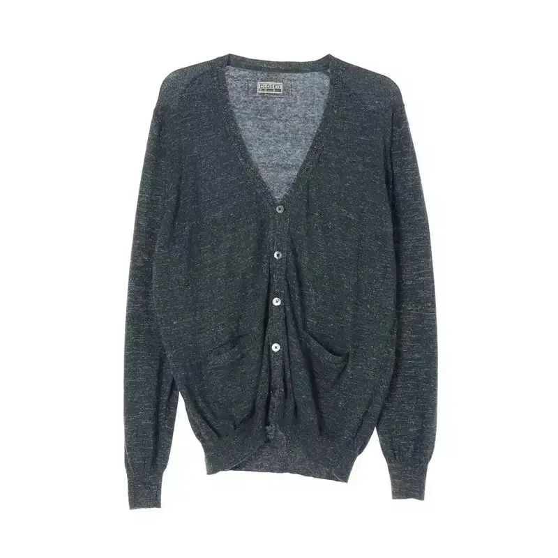 クローズドリネンブレンドカーディガン XLサイズ