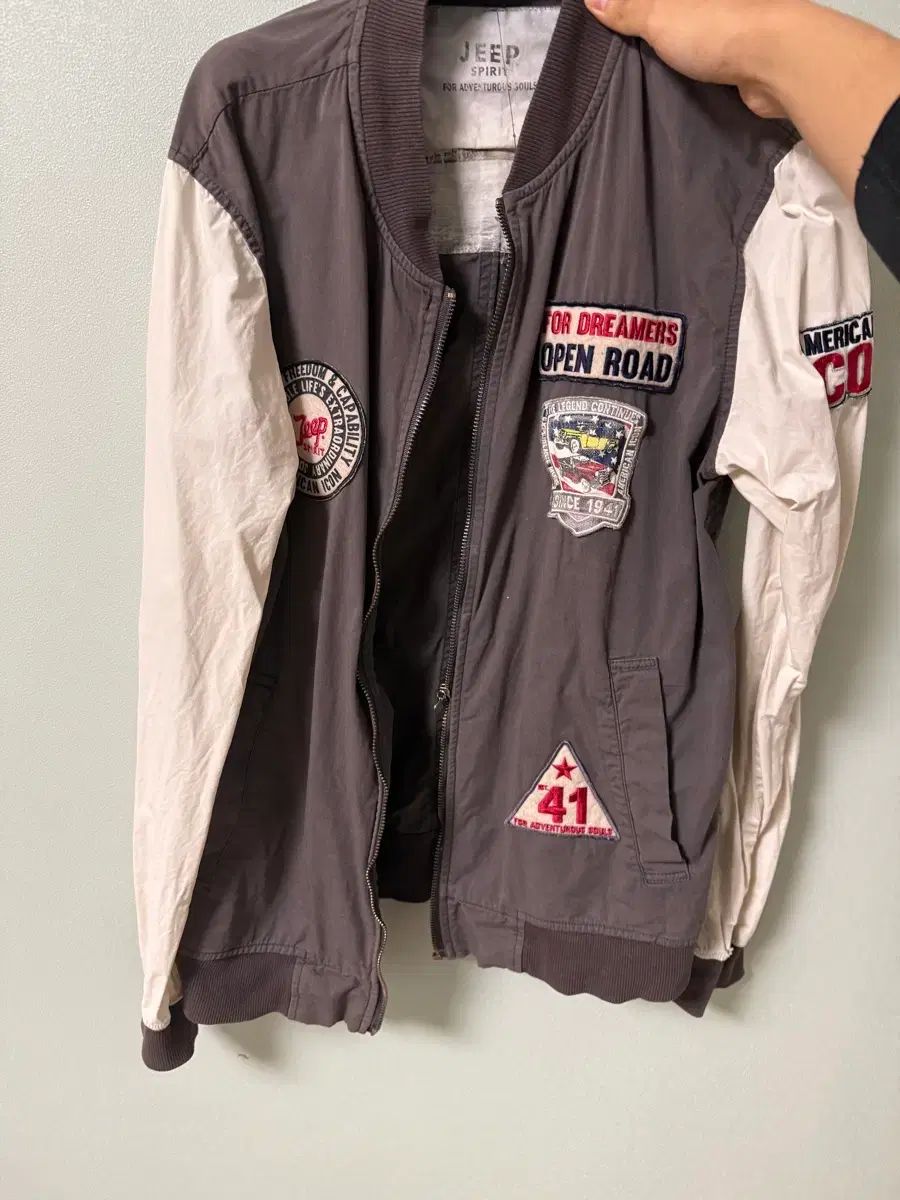 Jeep ヴィンテージ パッチ MA-1ジャケット