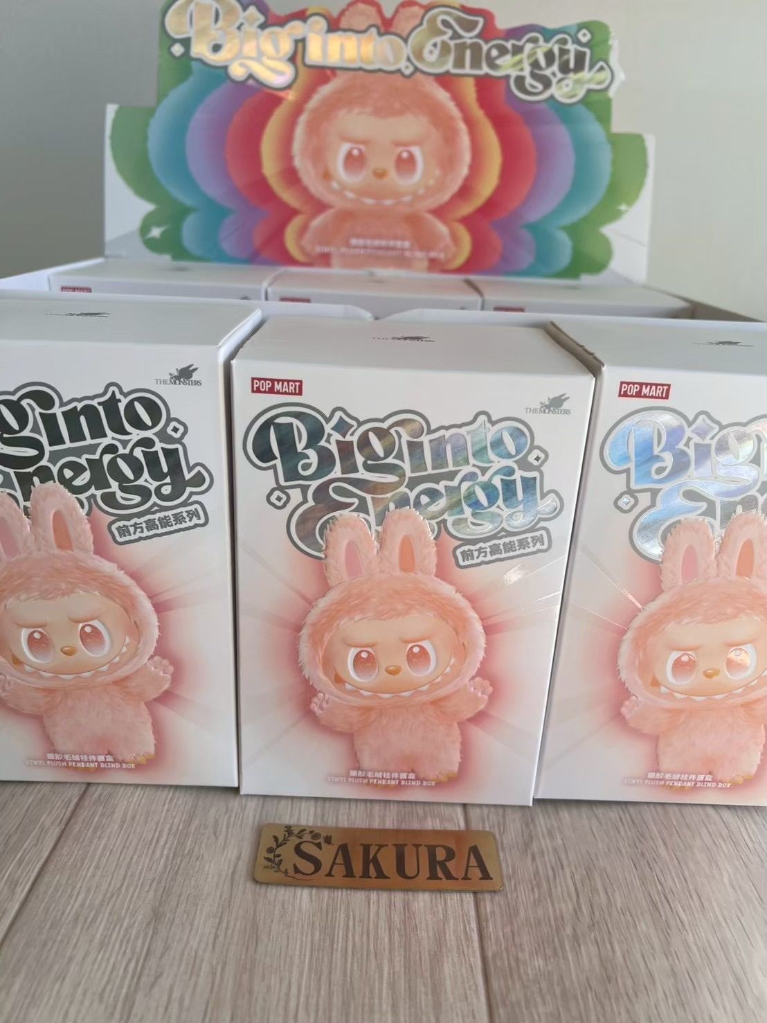 正規品未開封】 Labubu Big into Energy 3ピース ラブブ ポップマート