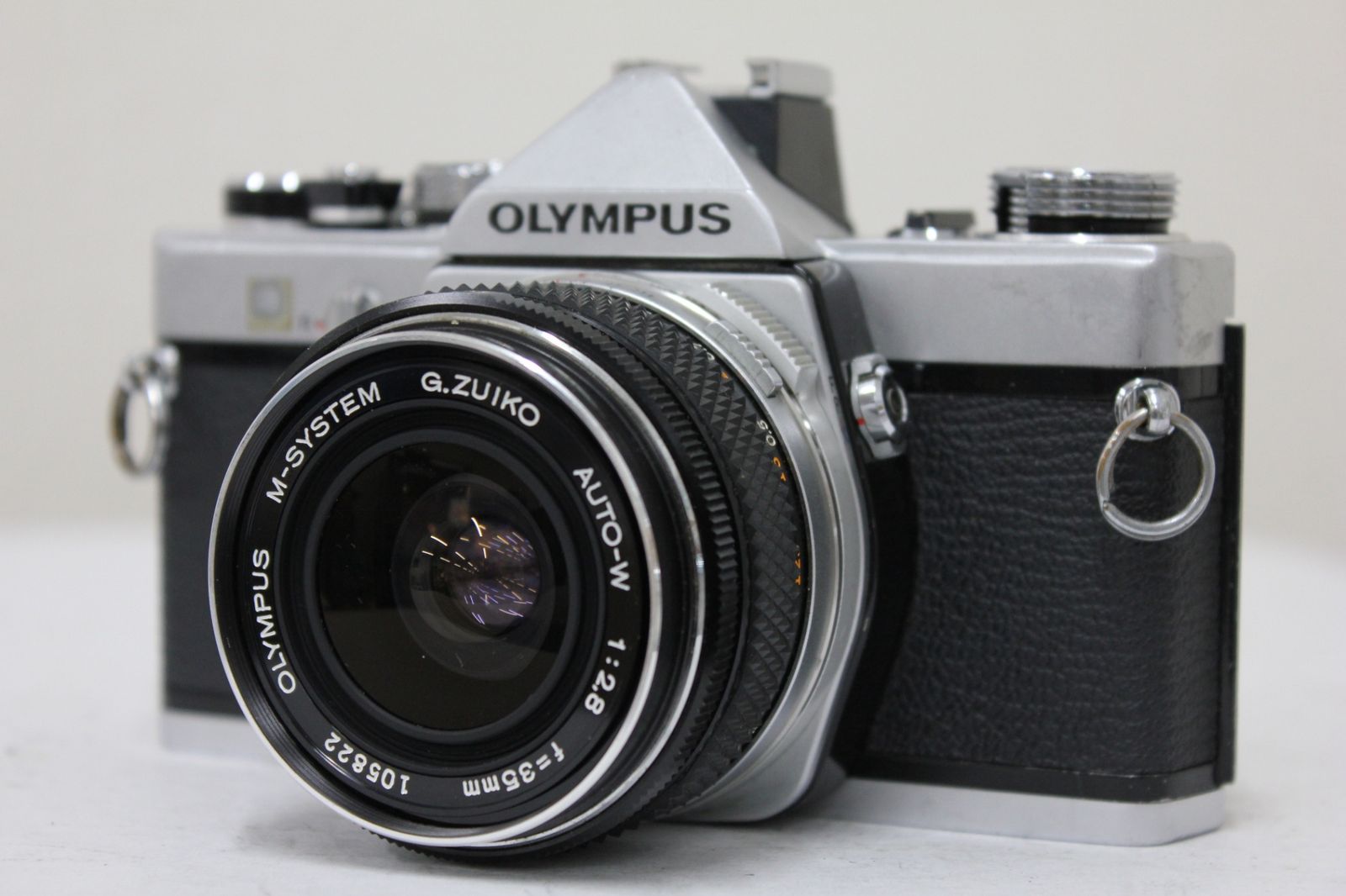 オリンパス Olympus OM-1 G.ZUIKO AUTO-W 35 mm F 2.8 ボディレンズセット e 4375