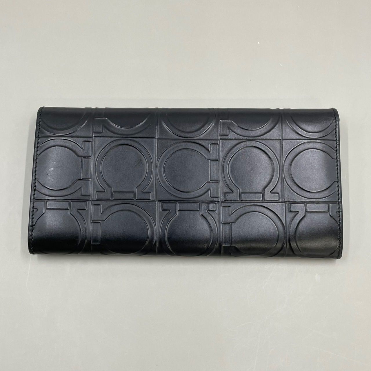 極美品】Salvatore Ferragamo フェラガモ ガンチーニ 財布-クラランス