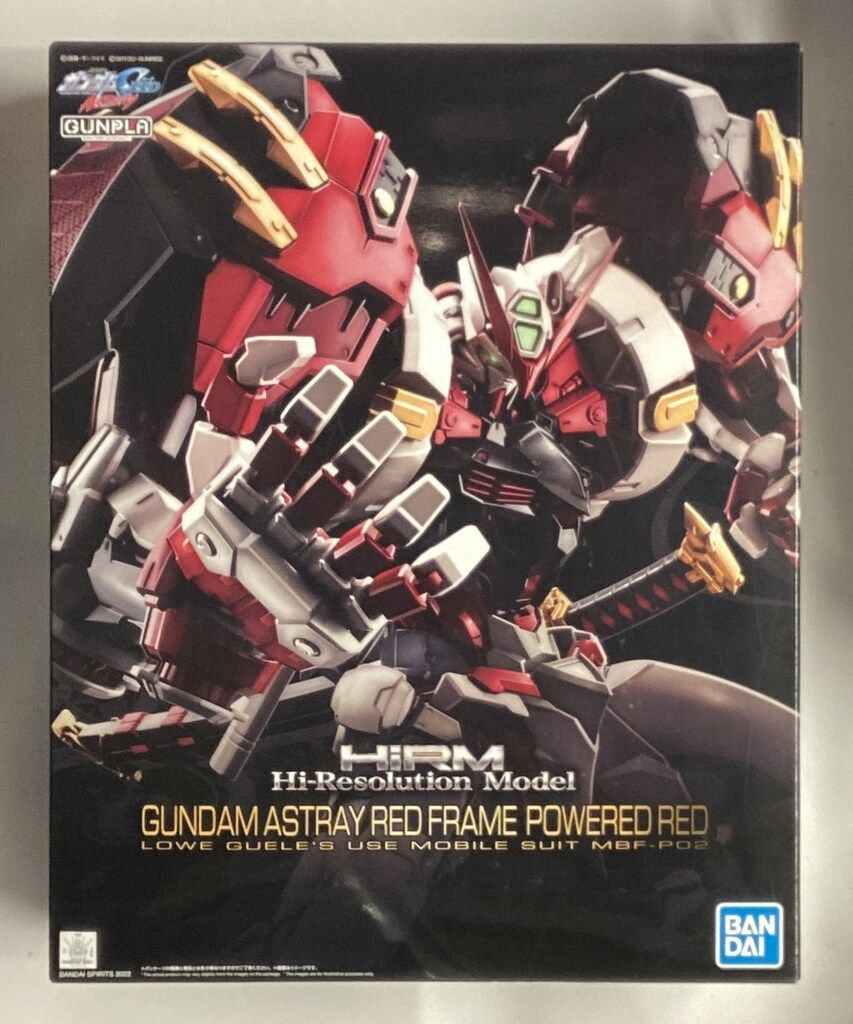 バンダイスピリッツ ハイレゾリューションモデル 機動戦士ガンダムSEED ASTRAY ガンダムアストレイ レッドフレーム パワードレッド