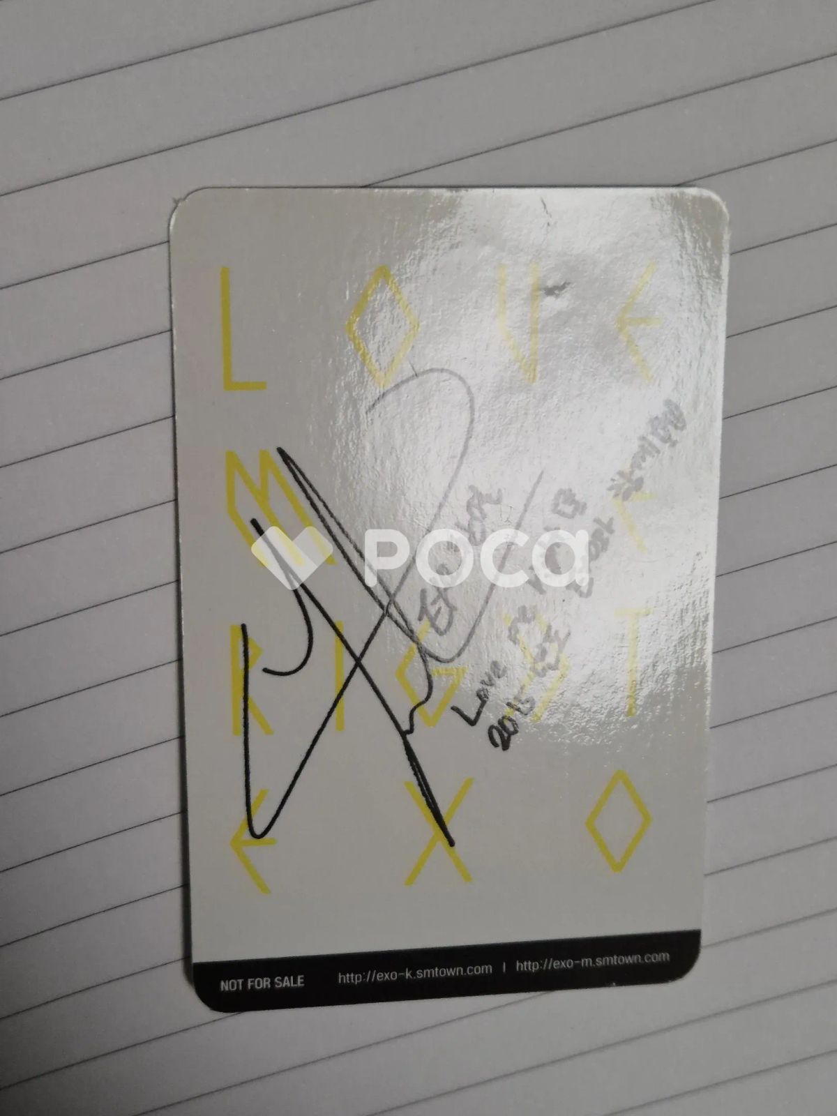 EXO チャニョル LOVE ME RIGHT KOREAN Ver. - メルカリ