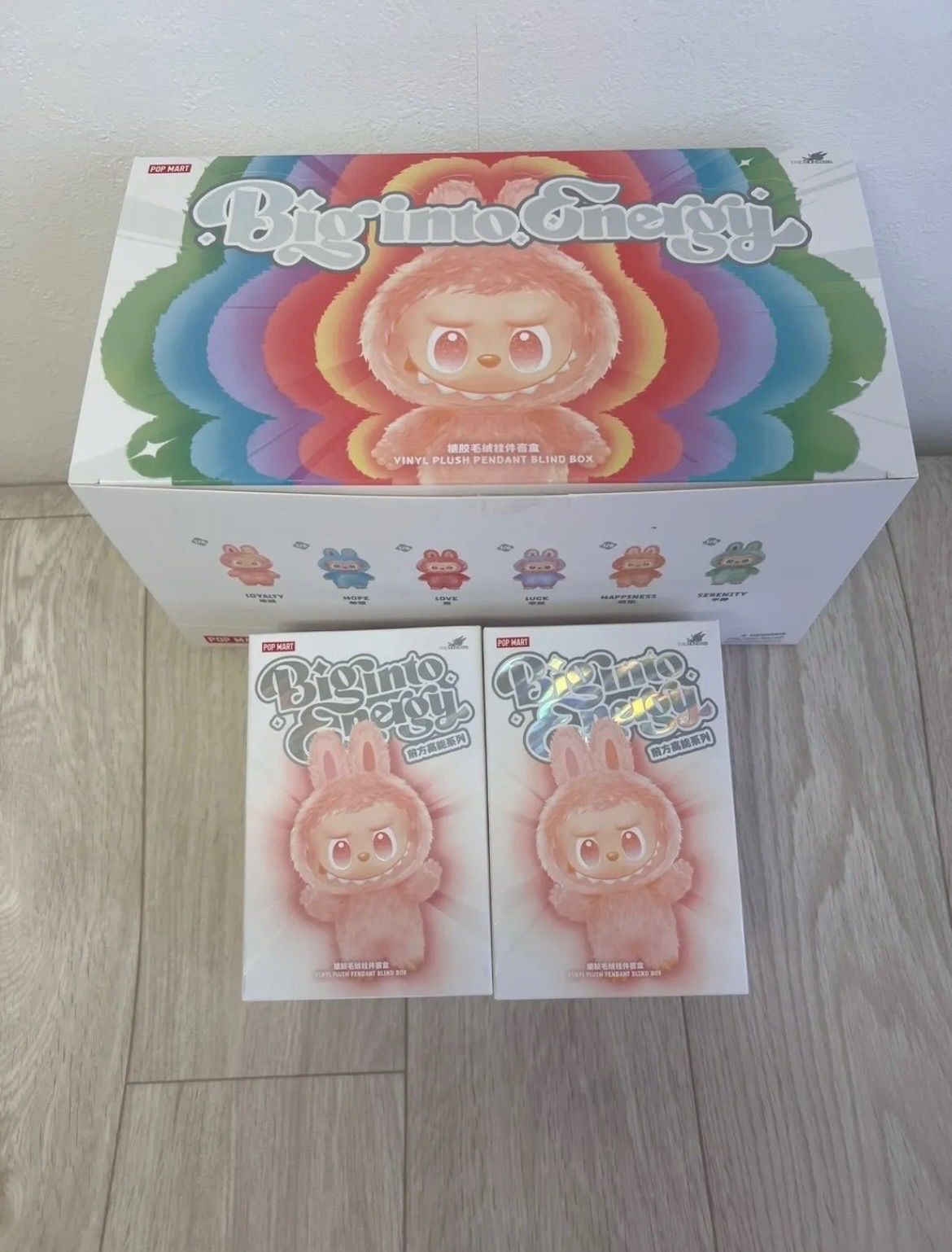 ⭐️【正規品・未開封】ラブブ LABUBU Big into Energy 2ピース ポップ
