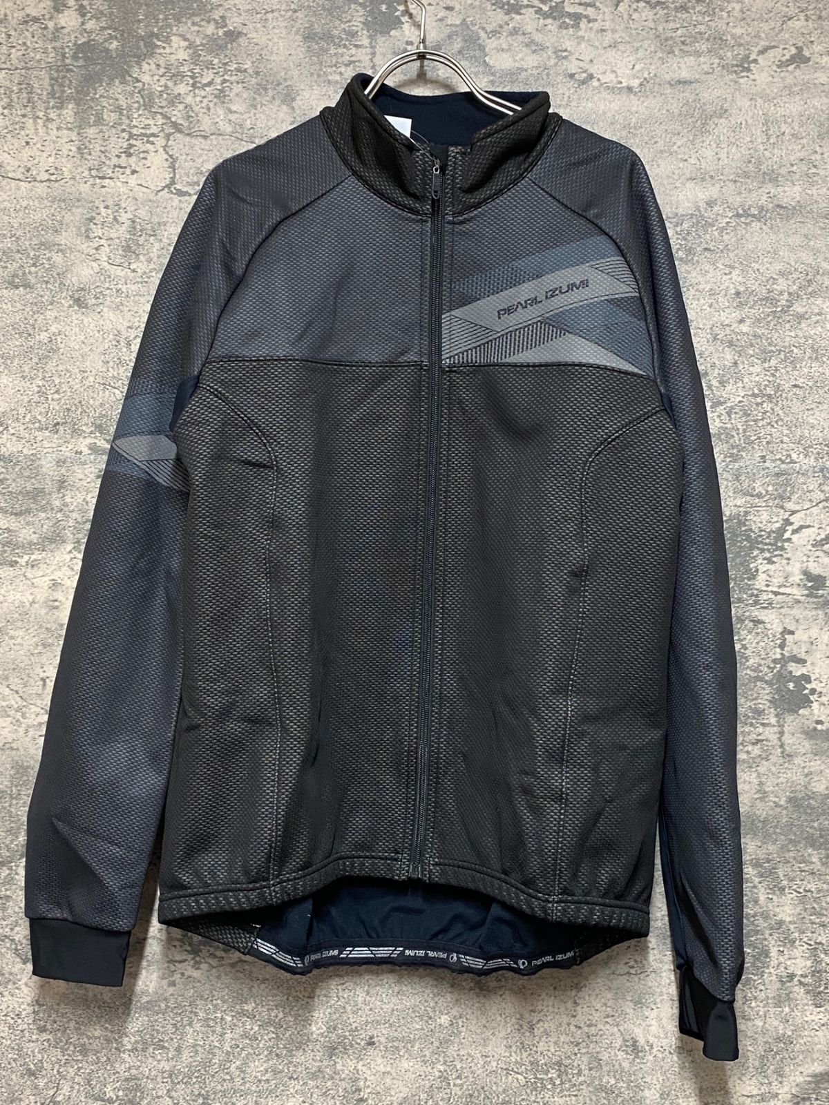 JR982 パールイズミ PEARL iZUMi 長袖 サイクルジャケット 黒 BXL 裏