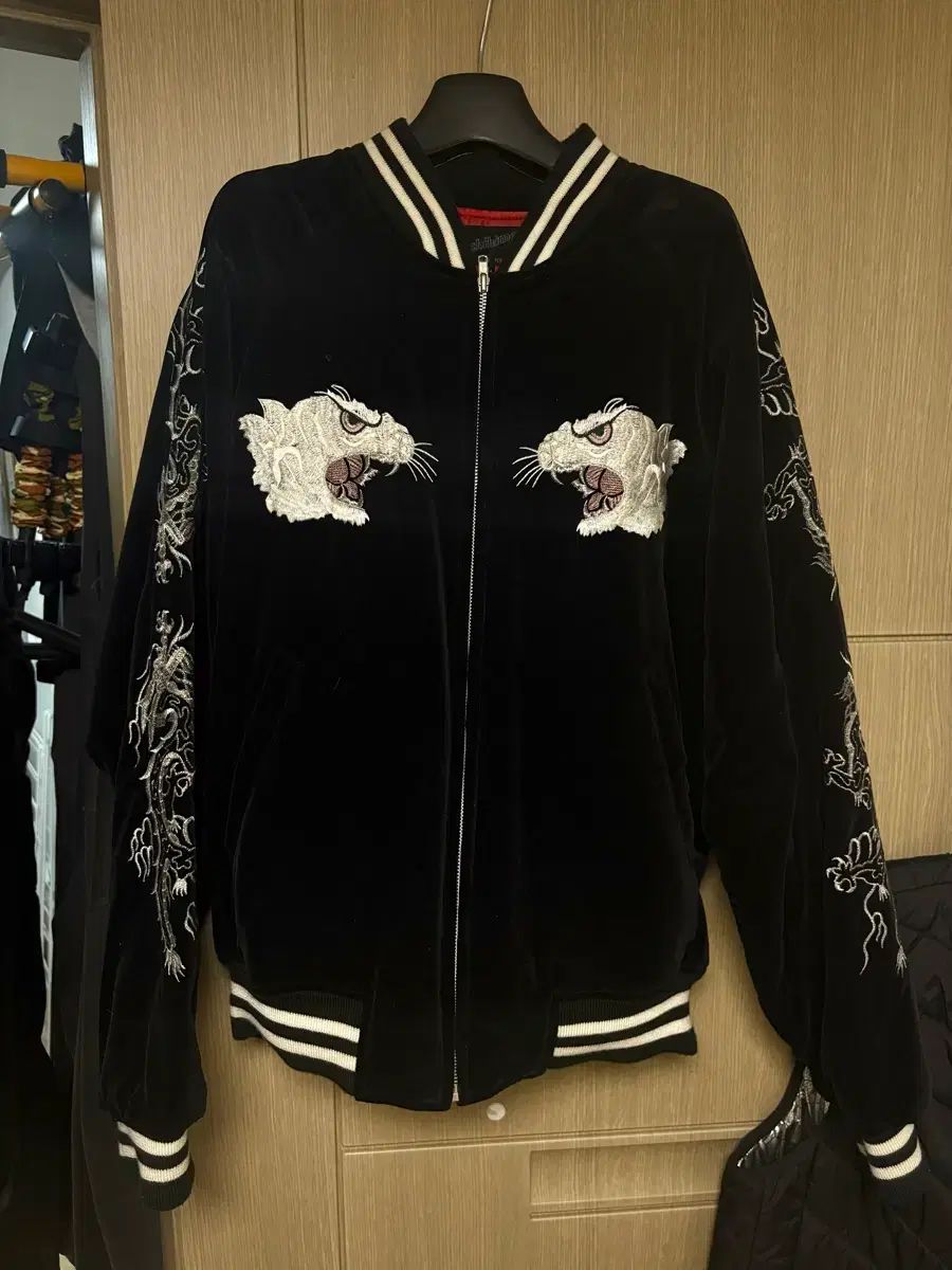 ホシヒメ ツアーベルベット 桜木 花道 スカジャン LL サイズ