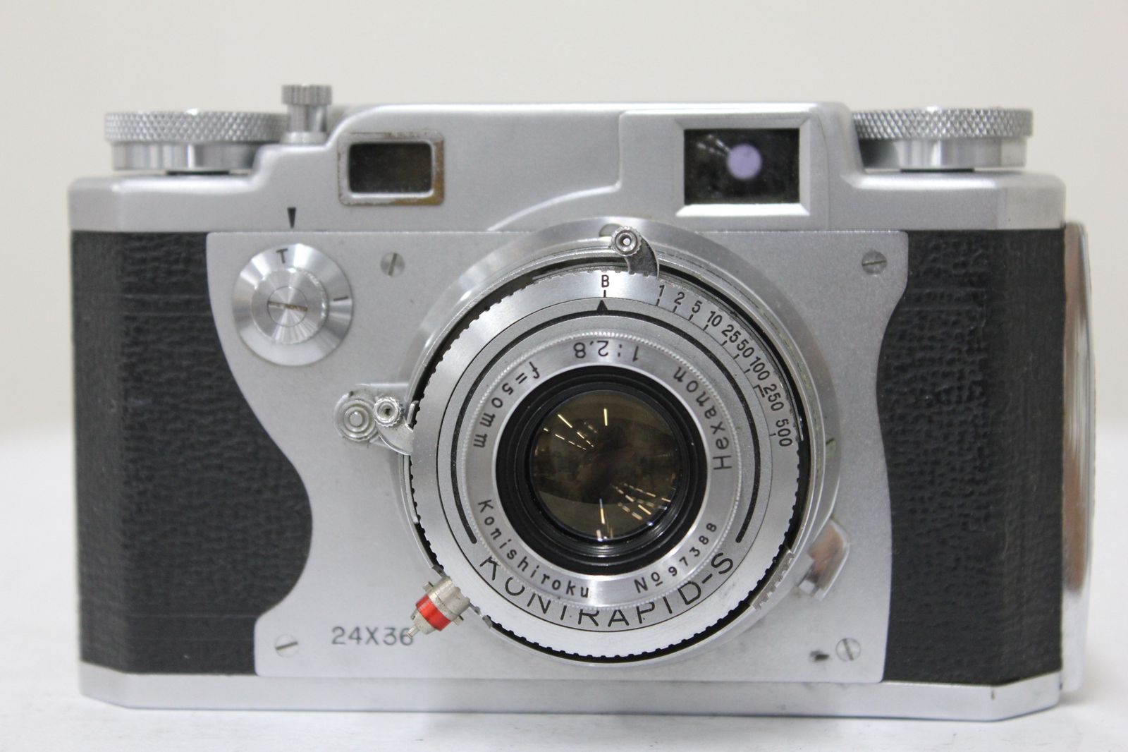 コニカ KONICA II Hexanon 50 mm F 2 8 レンジファインダー カメラ e 4381