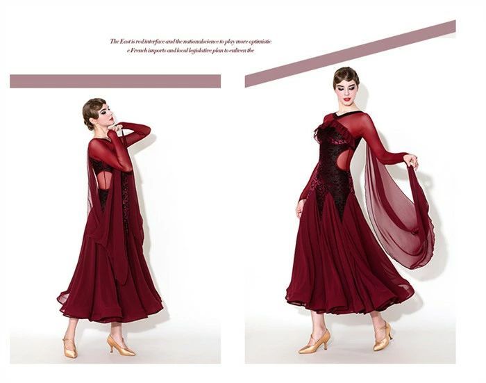 社交ダンス用ワインレッドドレス 楽天市場】レディース 社交ダンス衣装 刺繍 アップリケ サテンドレス