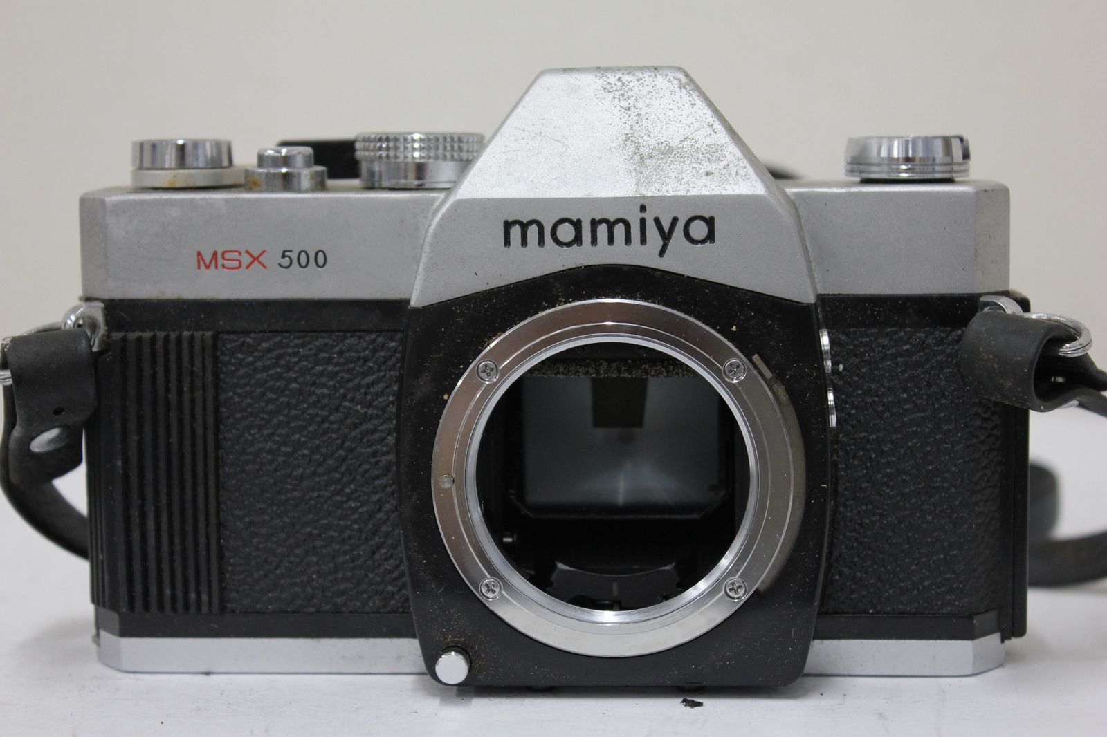 訳あり品 元 き マミヤ Mamiya MSX 500 auto sekor sx 50 mm F 2 ボディレンズセット e 4383
