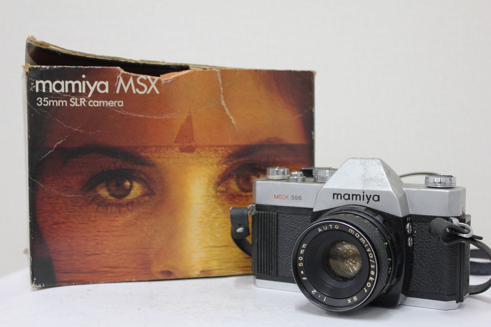 品 元 き マミヤ Mamiya MSX 500 auto sekor sx 50 mm F 2 ボディレンズセット e 4383