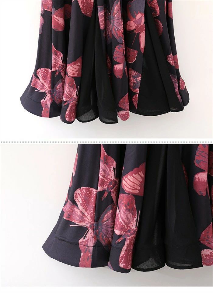 社交ダンス ドレス チャイナ風 モダンドレス ブラック 蝶柄 社交ダンス衣装 長袖 ワルツ レディース ハイネック フリル 民族ダンス ワンピース ダンス衣装 ステージ衣装 イベント パーティー 発表会 競技用 コンクール 練習着 レッスン 舞台用 演奏会 社交ダンス ドレス チャイナ風 モダンドレス ブラック 蝶柄 社交ダンス