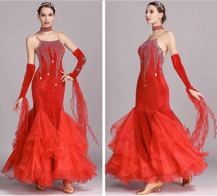 社交ダンス ドレス