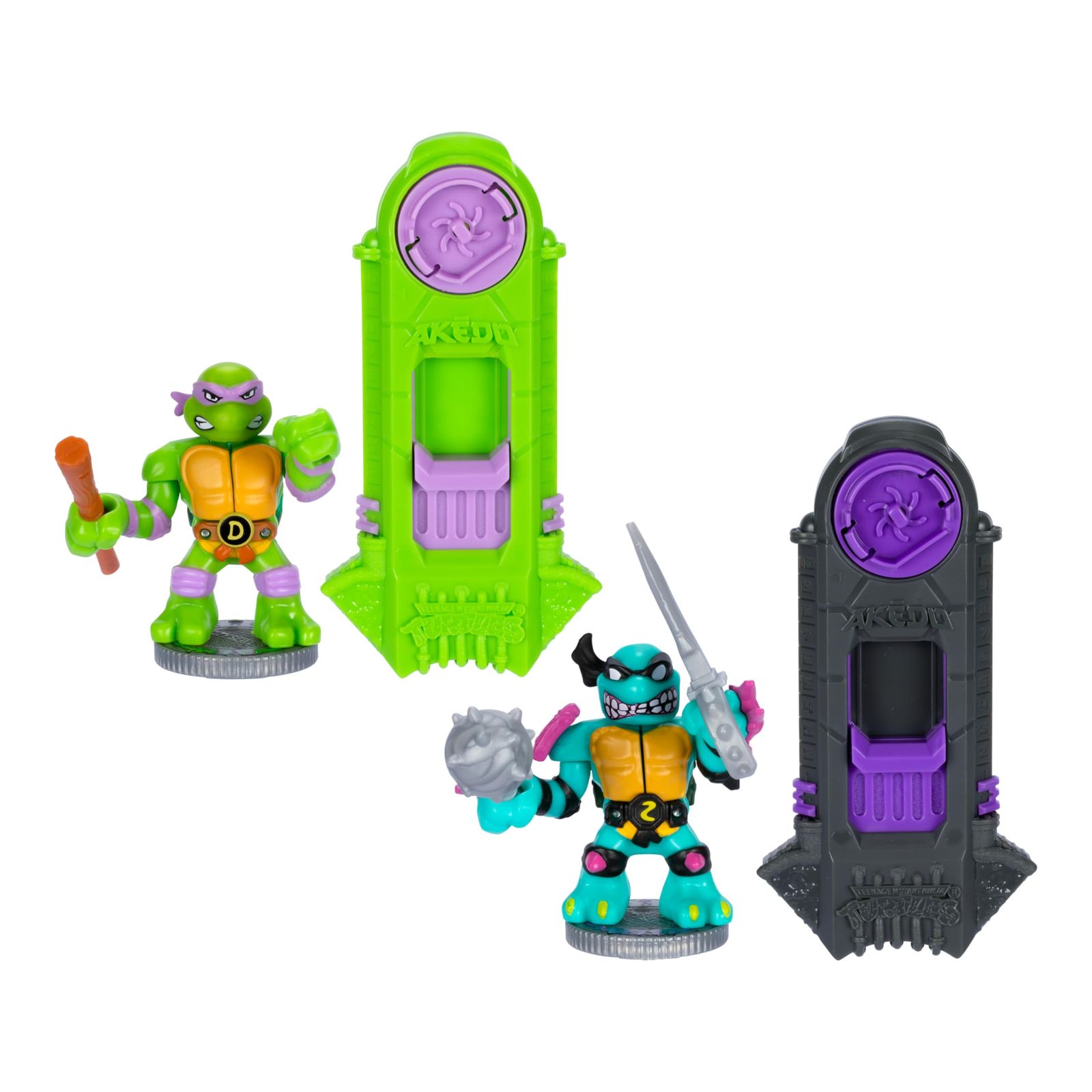 TMNT Versus AKEDO Akedo S3 Donatello - Turtles Ninja Teenage Mutant Pack Baxter Legends of at