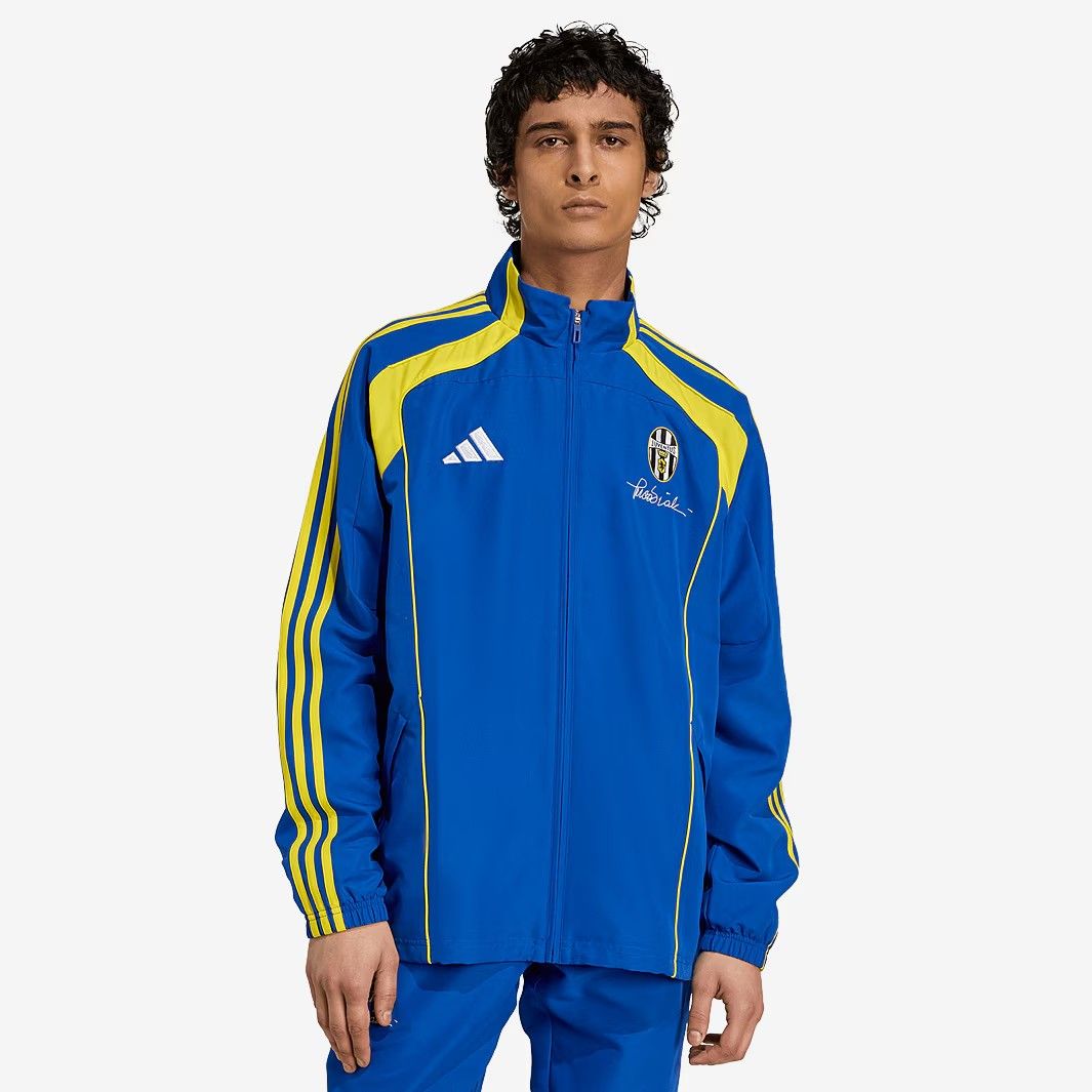 匿名配送 adidas ユヴェントス 25|26 UBP トラックトップ 青|黄